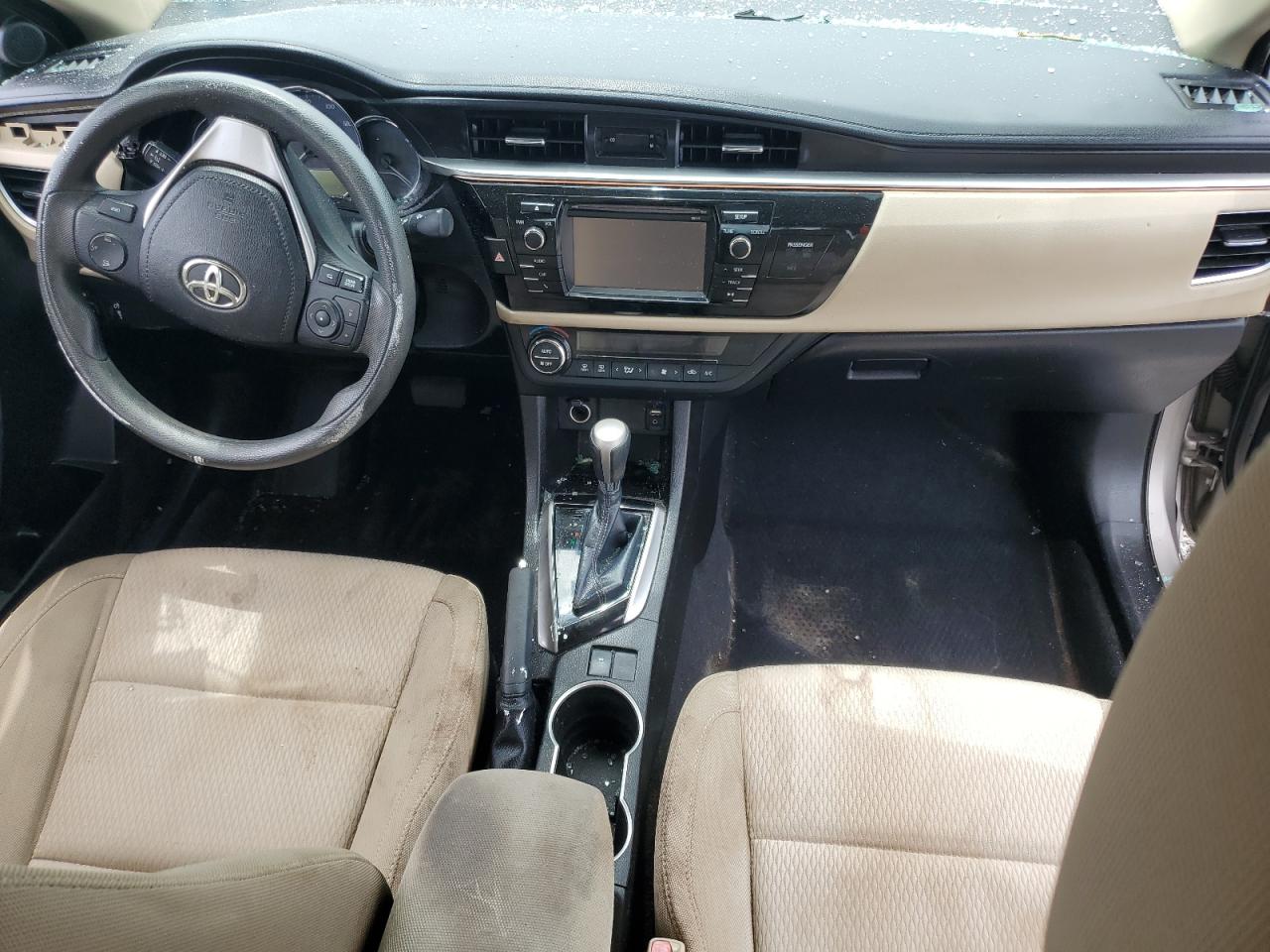 2014 Toyota Corolla Le Eco Gray vin: 5YFBPRHEXEP038499