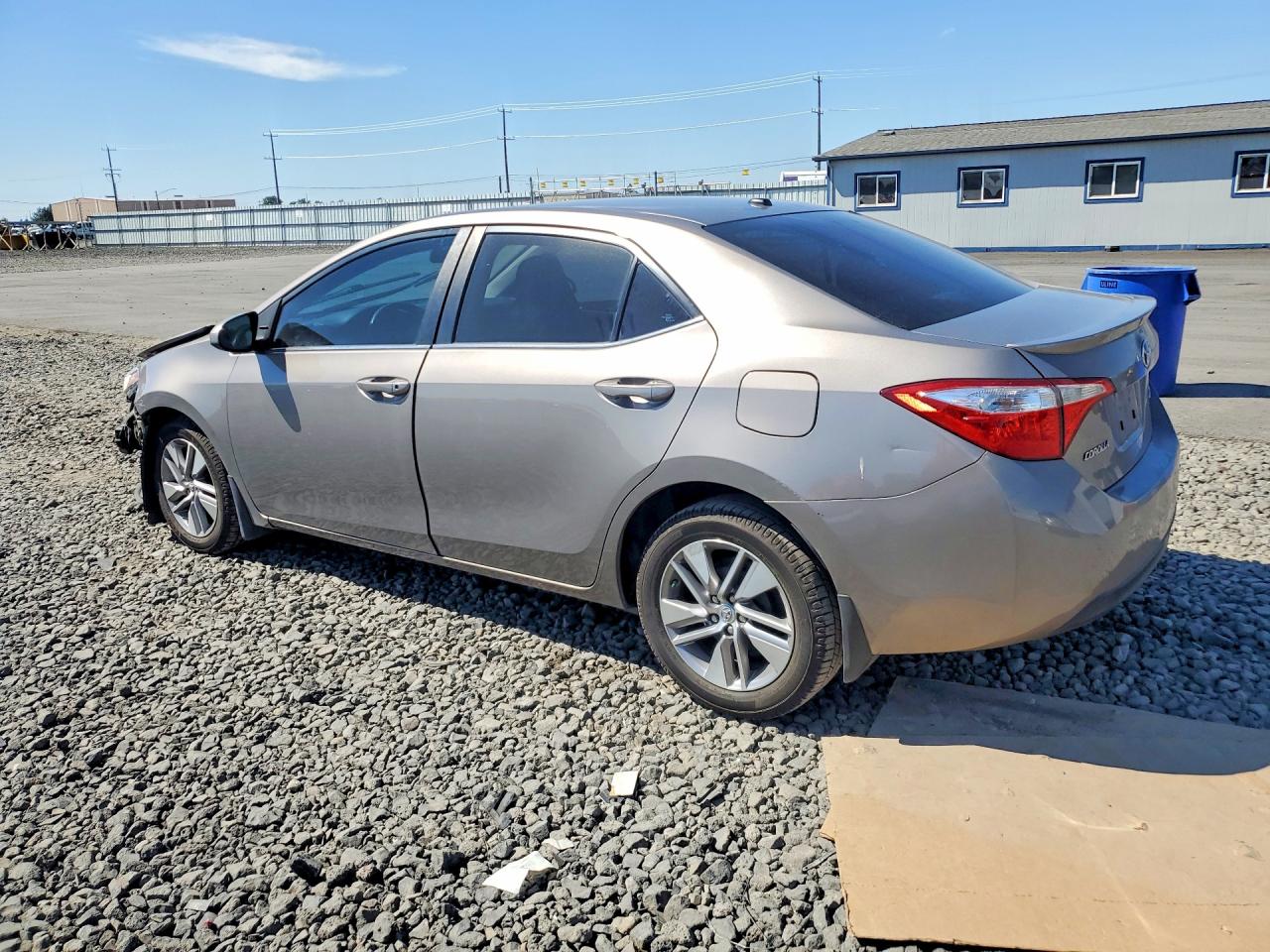 2014 Toyota Corolla Le Eco Premium Gray vin: 5YFBPRHEXEP043685