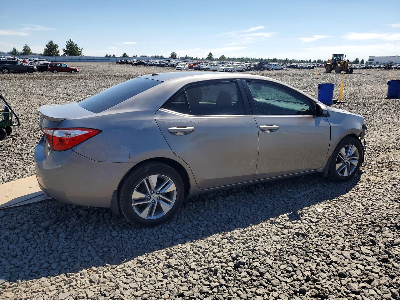 2014 Toyota Corolla Le Eco Premium Gray vin: 5YFBPRHEXEP043685