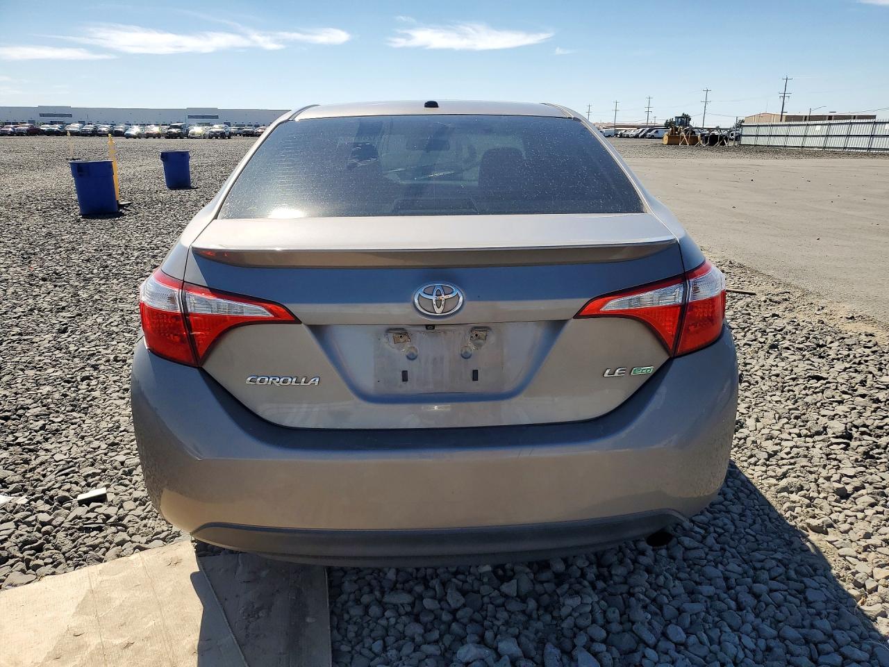 2014 Toyota Corolla Le Eco Premium Gray vin: 5YFBPRHEXEP043685