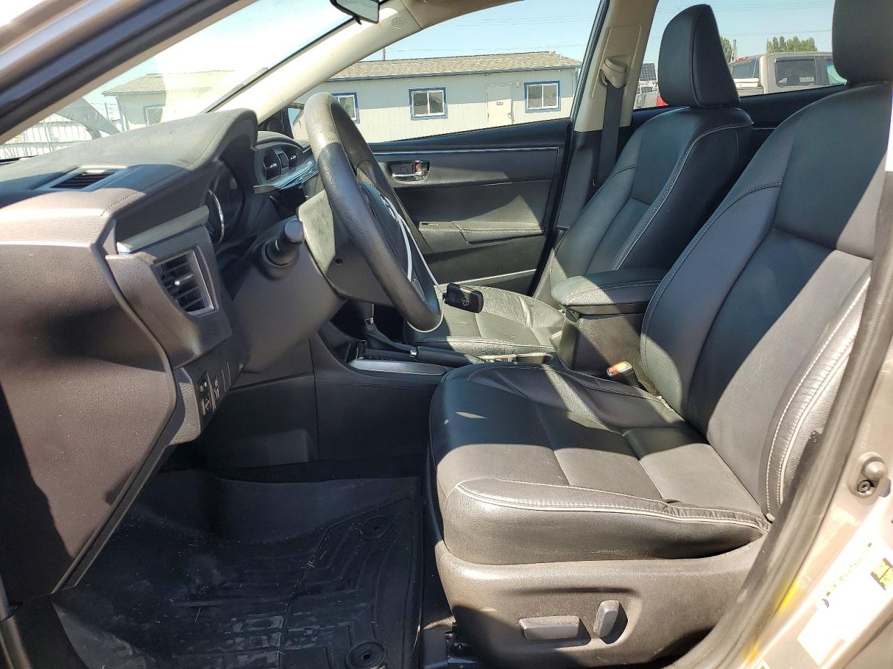 2014 Toyota Corolla Le Eco Premium Gray vin: 5YFBPRHEXEP043685