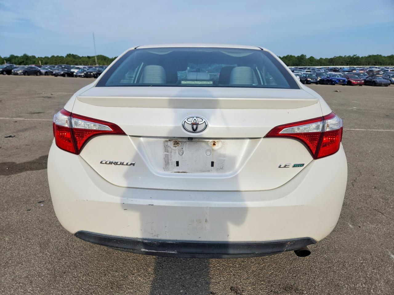 2014 Toyota Corolla Le Eco Plus Белый vin: 5YFBPRHEXEP090683