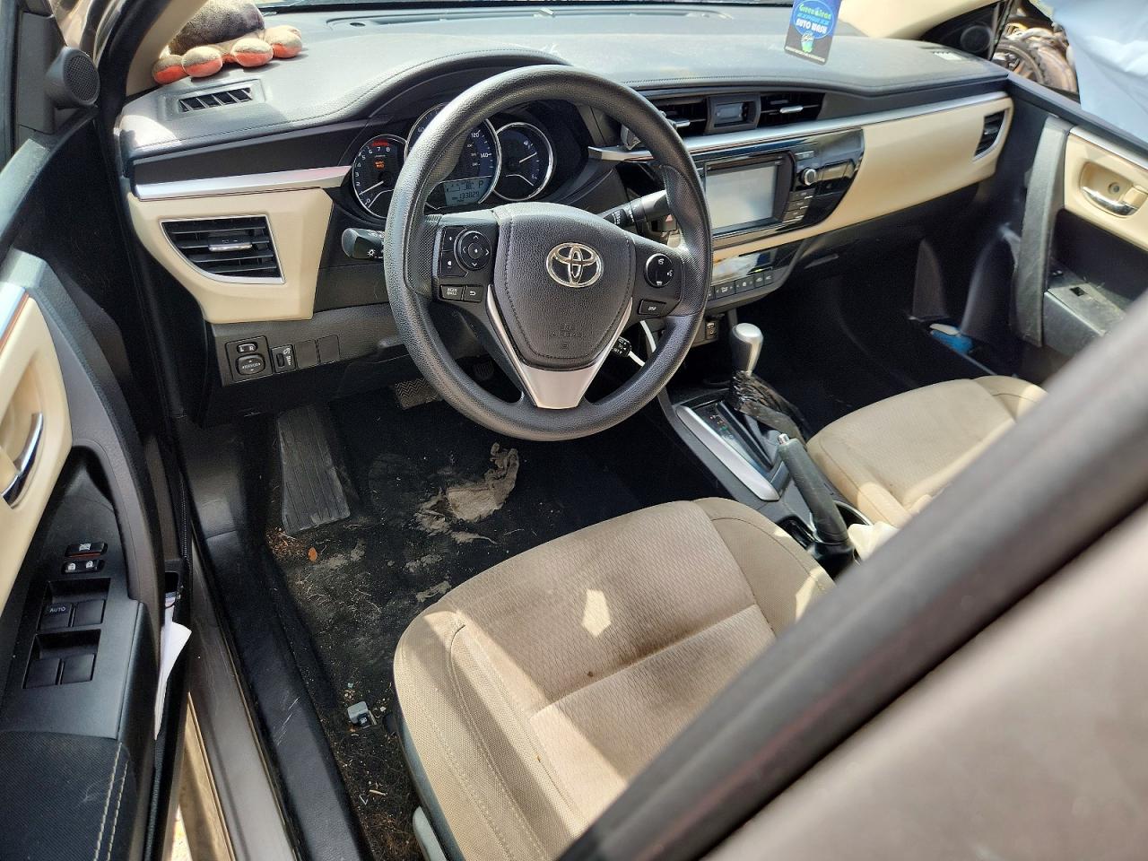 2014 Toyota Corolla Le Eco Plus Gray vin: 5YFBPRHEXEP105036