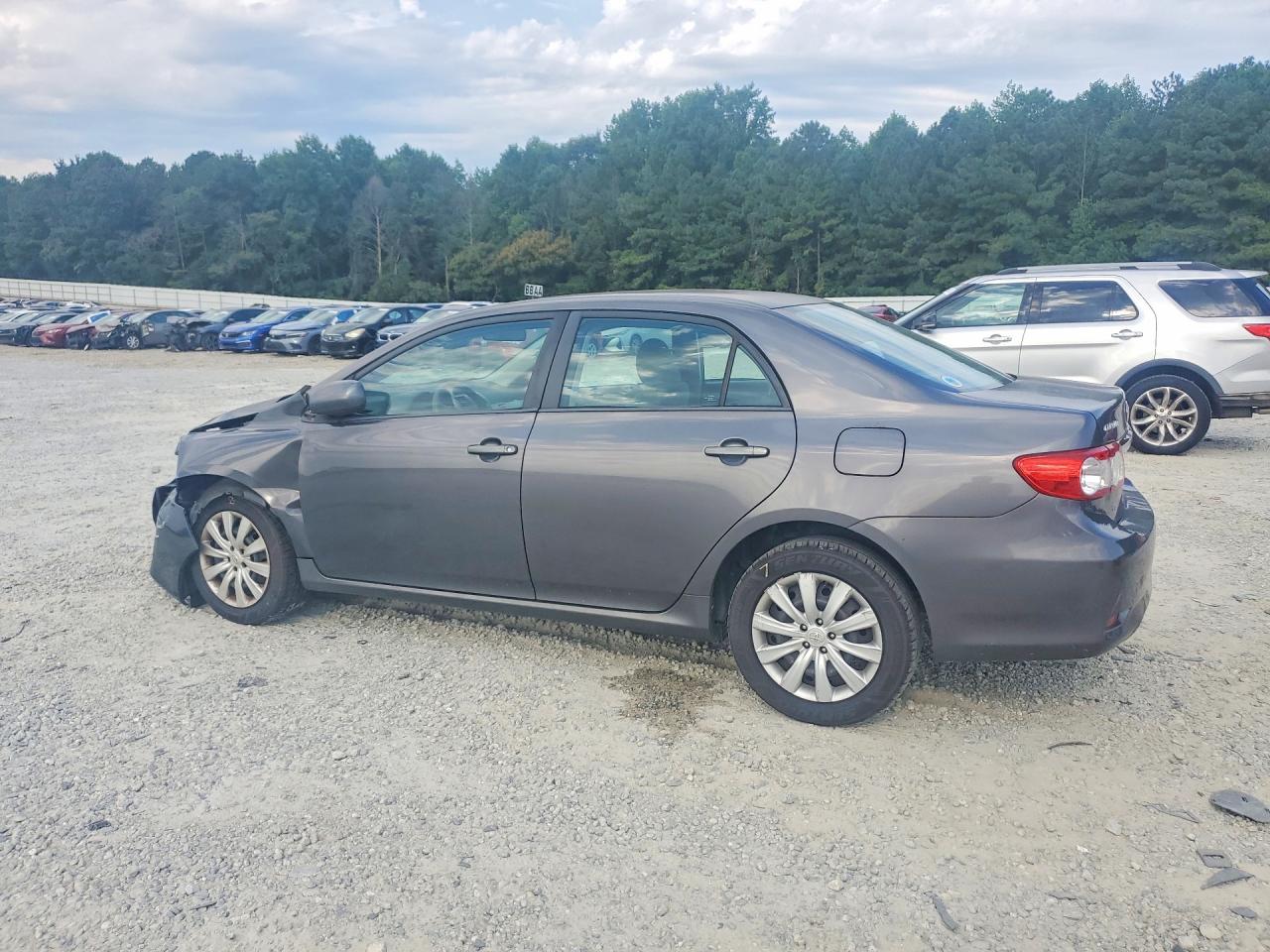 2012 Toyota Corolla Le Gray vin: 5YFBU4EE0CP016427