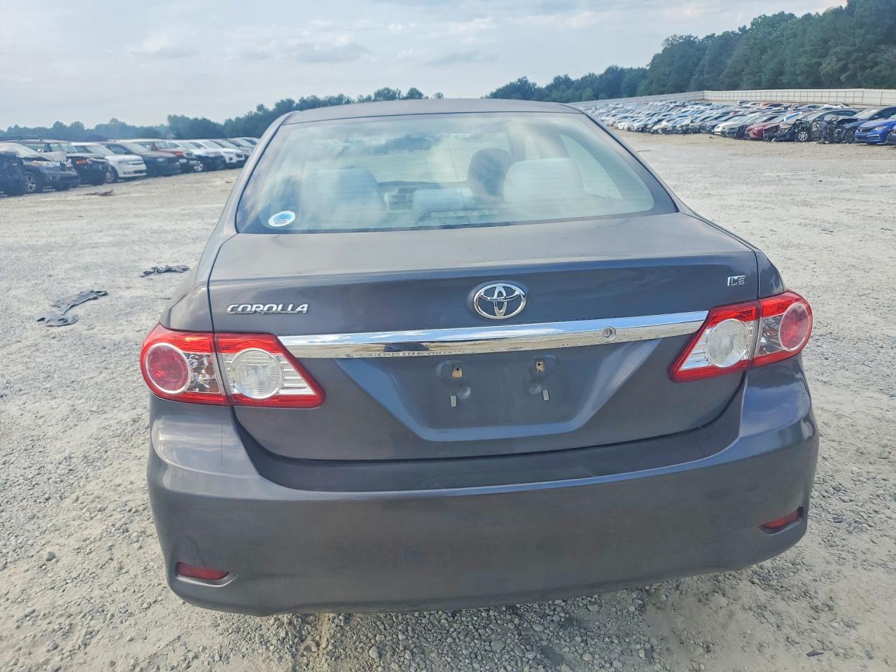 2012 Toyota Corolla Le Gray vin: 5YFBU4EE0CP016427