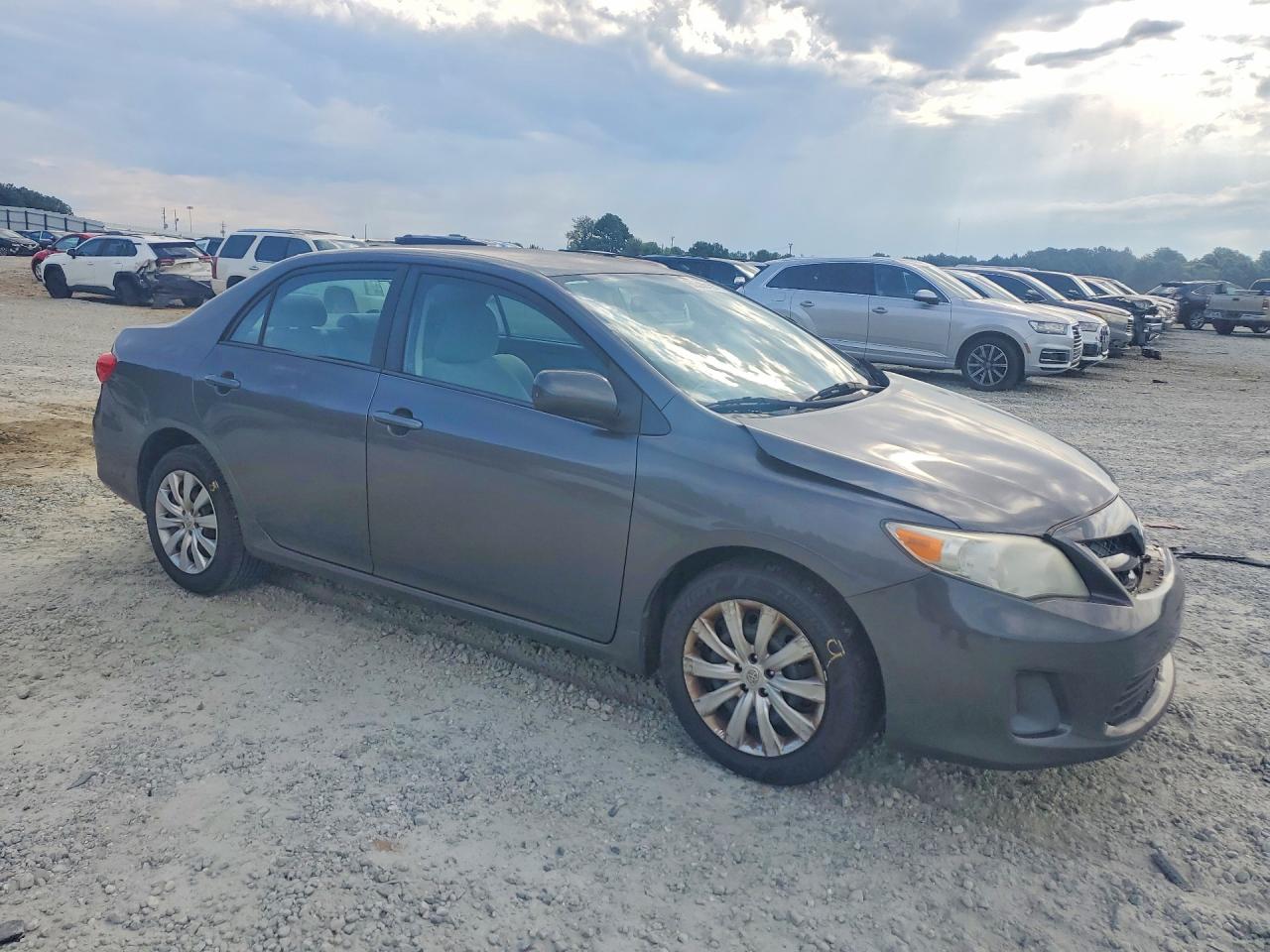 2012 Toyota Corolla Le Gray vin: 5YFBU4EE0CP016427