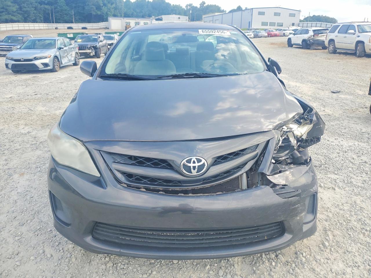 2012 Toyota Corolla Le Gray vin: 5YFBU4EE0CP016427