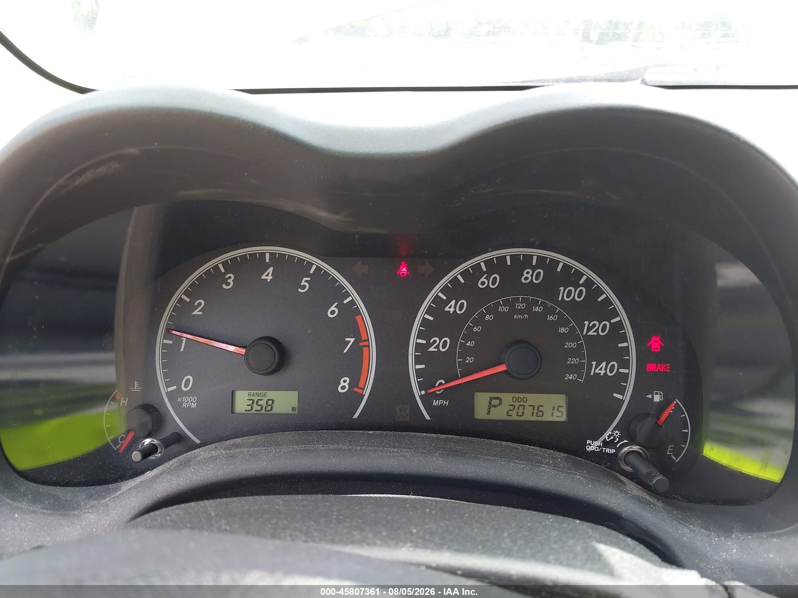 2012 Toyota Corolla Le Red vin: 5YFBU4EE0CP022115