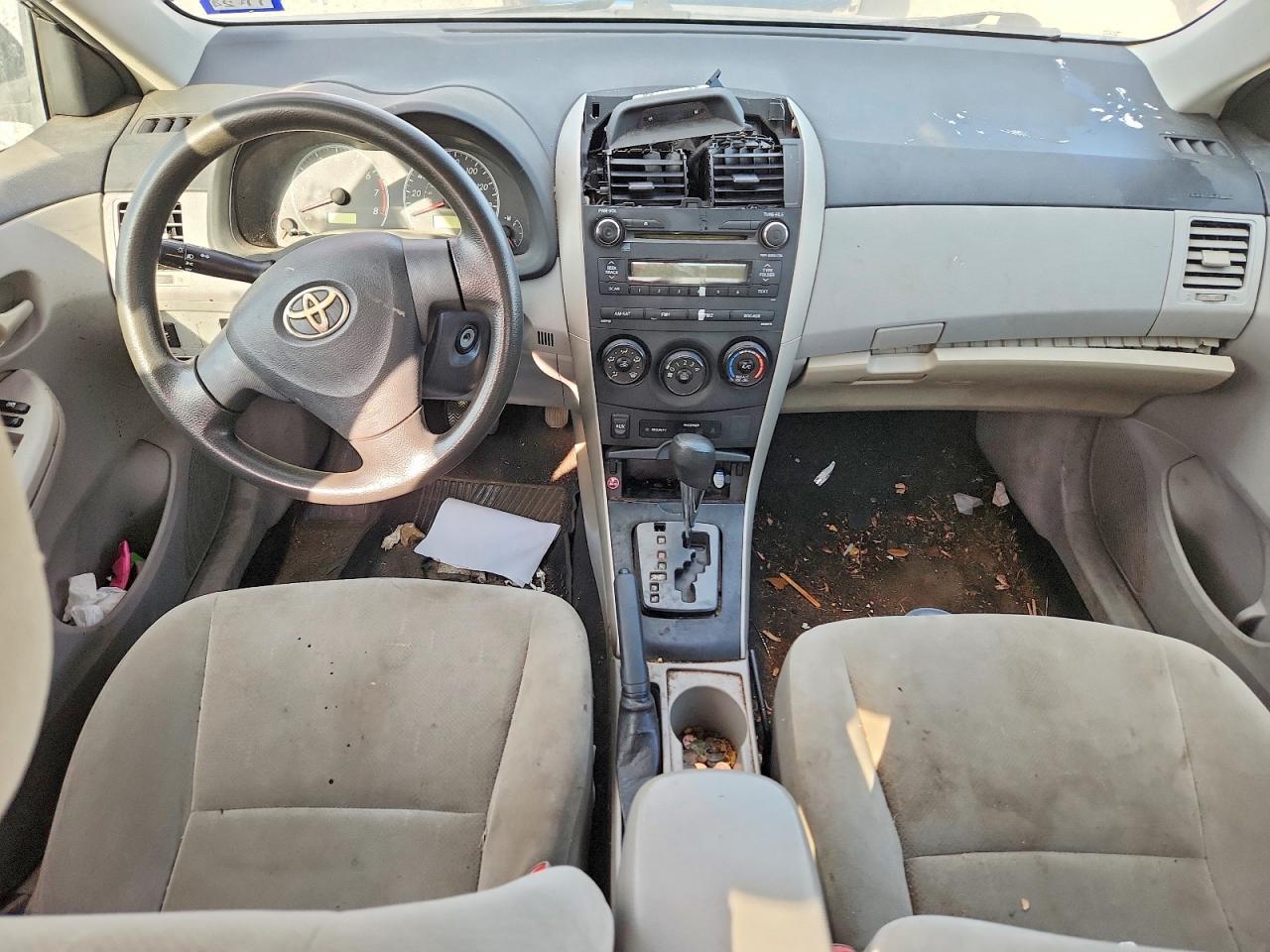 2012 Toyota Corolla L Black vin: 5YFBU4EE0CP022874
