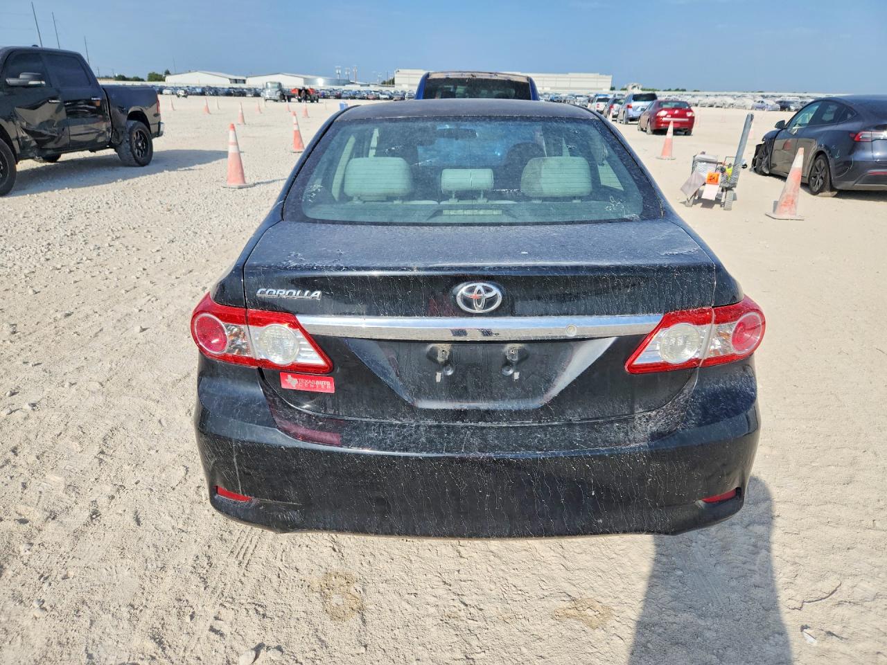 2012 Toyota Corolla L Black vin: 5YFBU4EE0CP022874