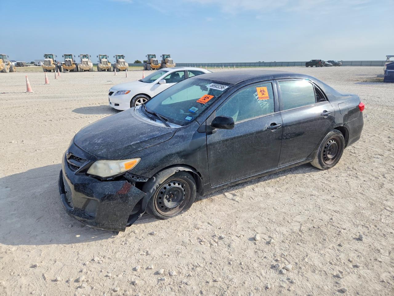 2012 Toyota Corolla L Black vin: 5YFBU4EE0CP022874