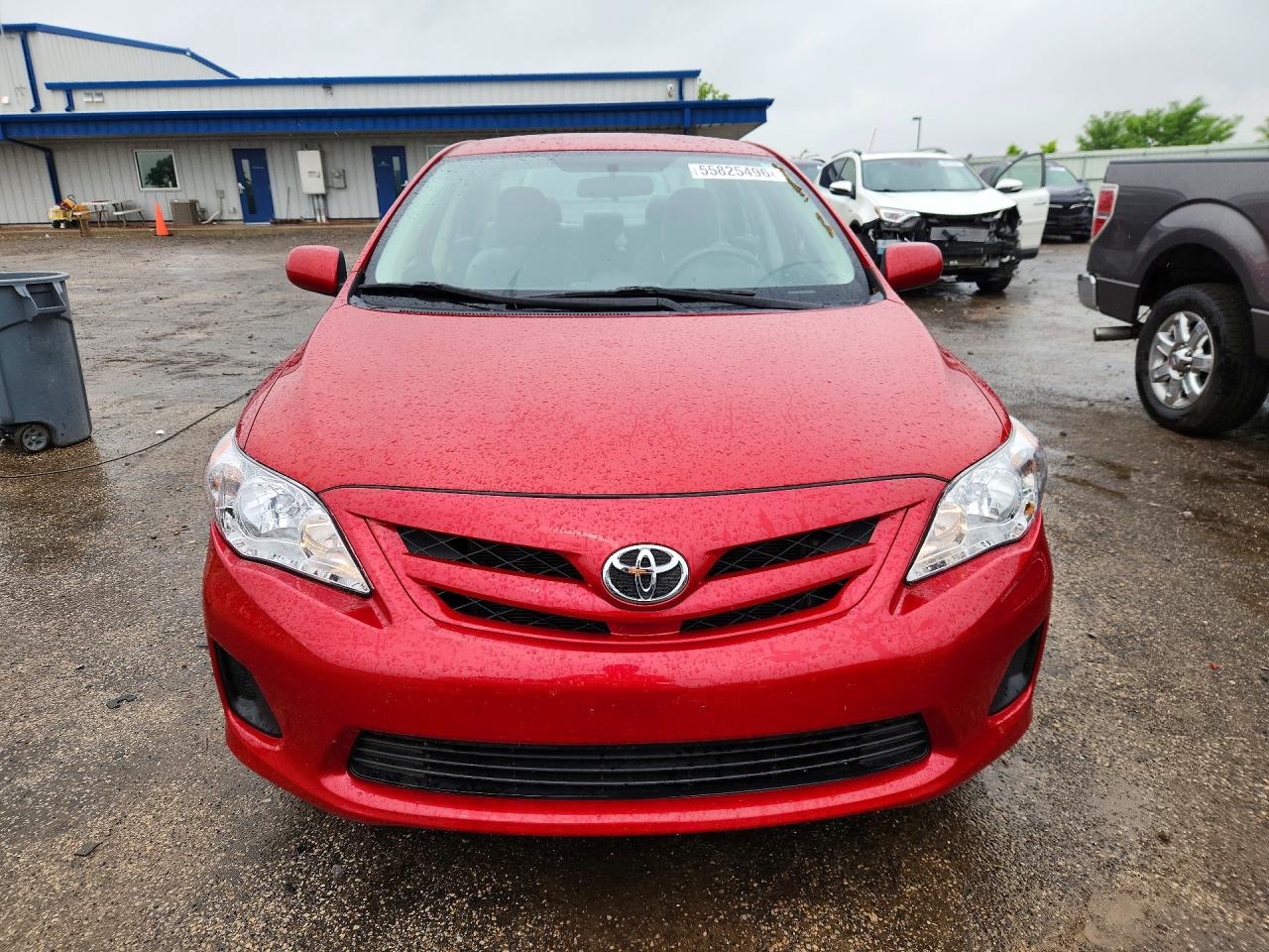2012 Toyota Corolla Le Red vin: 5YFBU4EE0CP026200