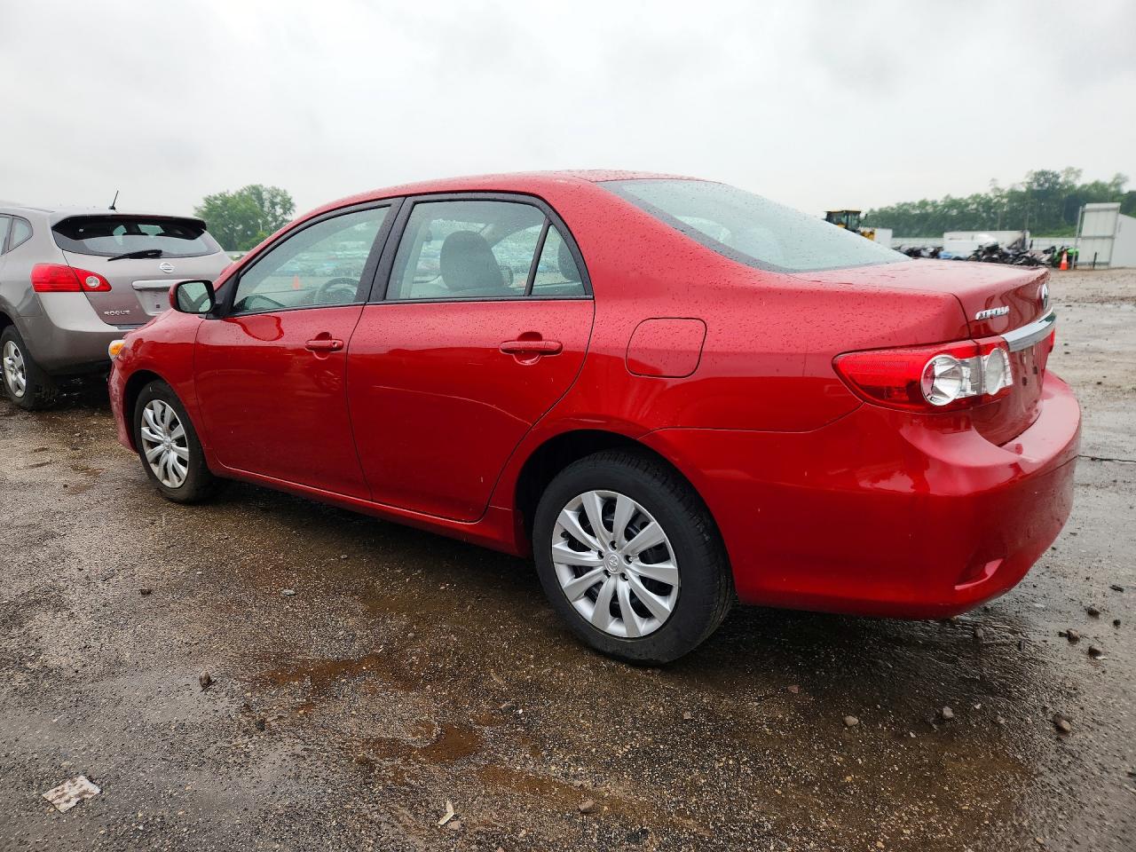 2012 Toyota Corolla Le Red vin: 5YFBU4EE0CP026200