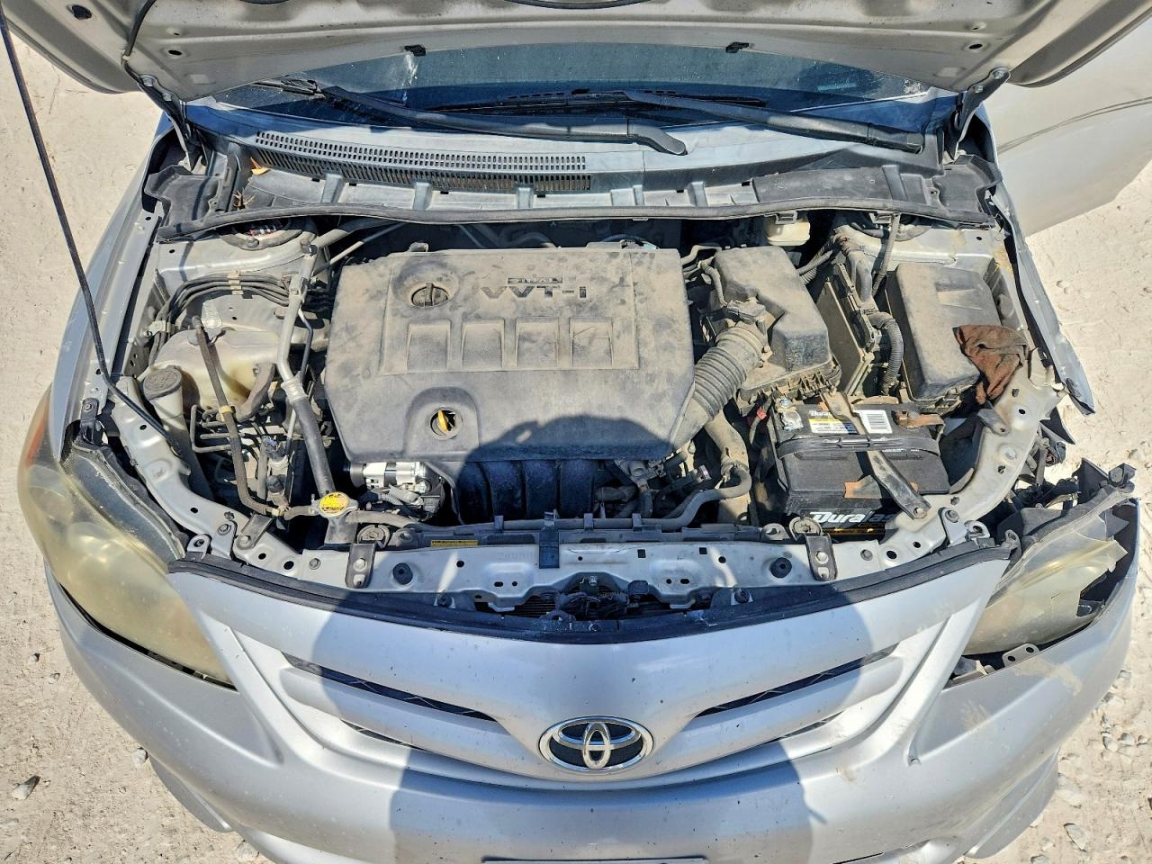 2012 Toyota Corolla S Серебряный vin: 5YFBU4EE0CP027444