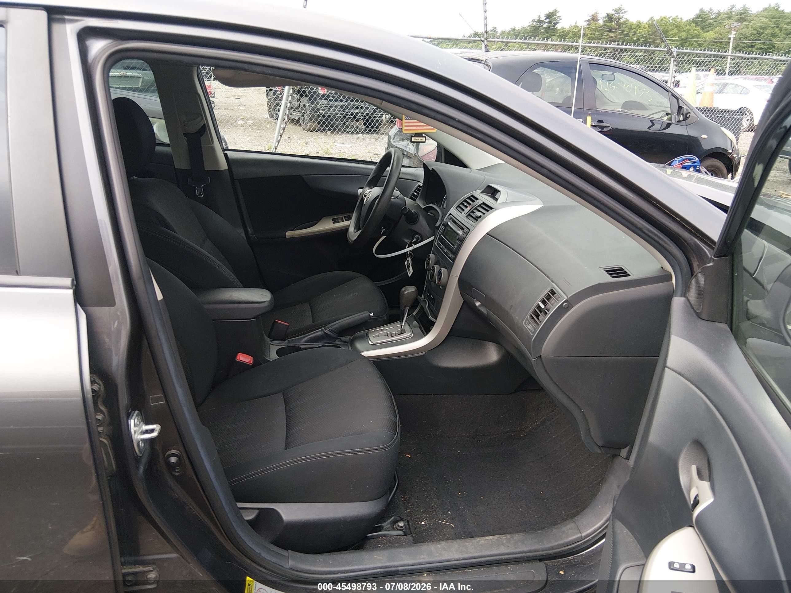 2012 Toyota Corolla S Серый vin: 5YFBU4EE0CP035723
