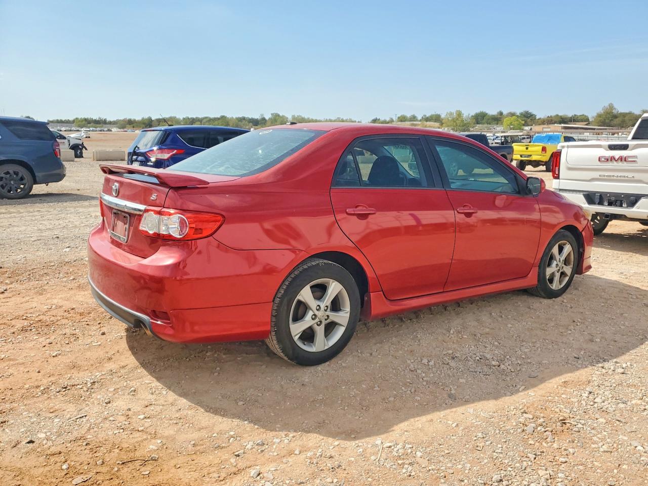 2012 Toyota Corolla S Red vin: 5YFBU4EE0CP037889