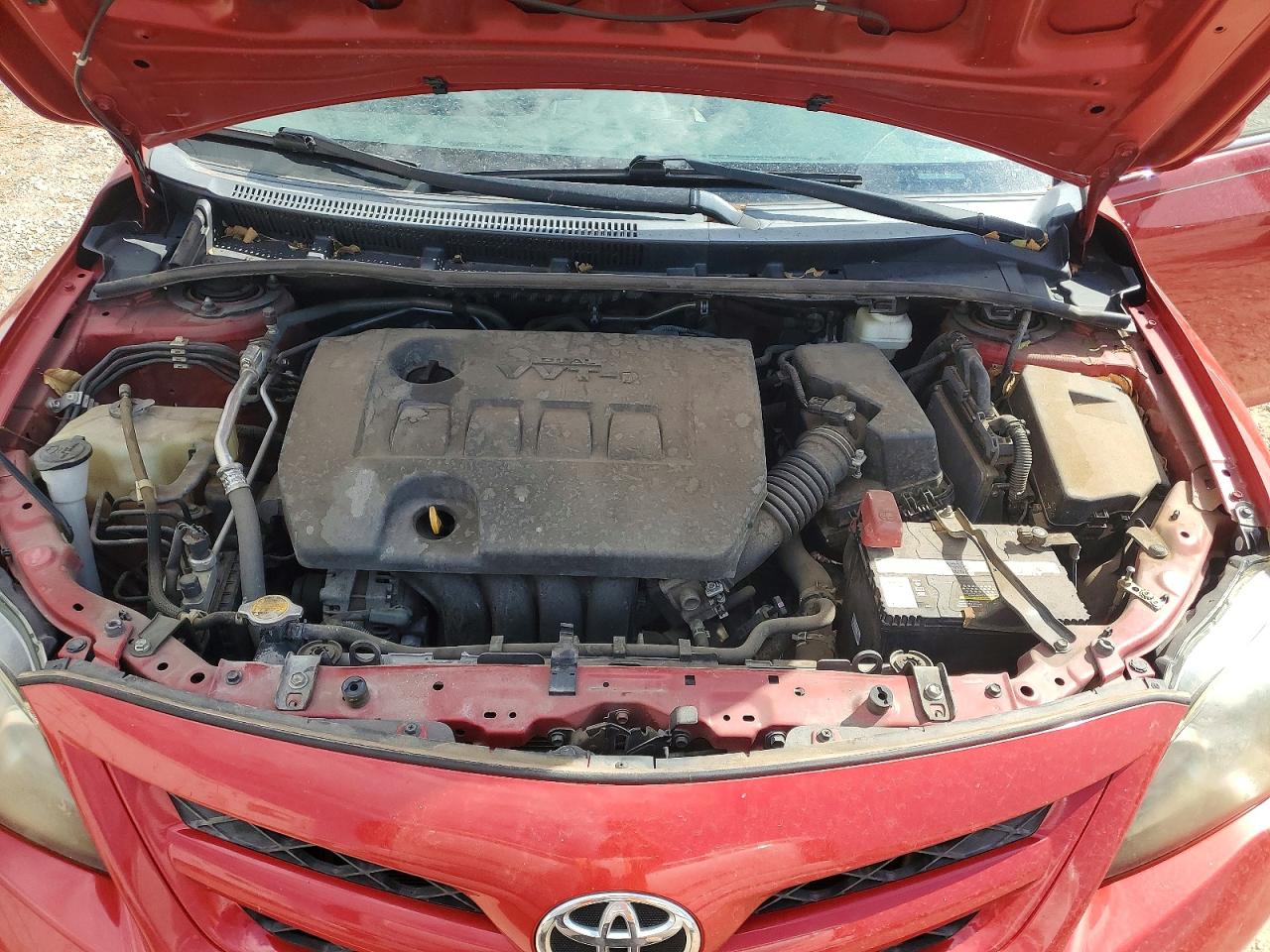 2012 Toyota Corolla S Red vin: 5YFBU4EE0CP037889