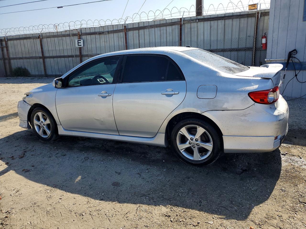 2012 Toyota Corolla S Silver vin: 5YFBU4EE0CP046608