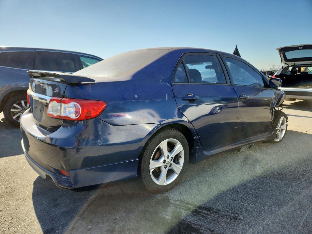 2012 Toyota Corolla S Blue vin: 5YFBU4EE0CP052456