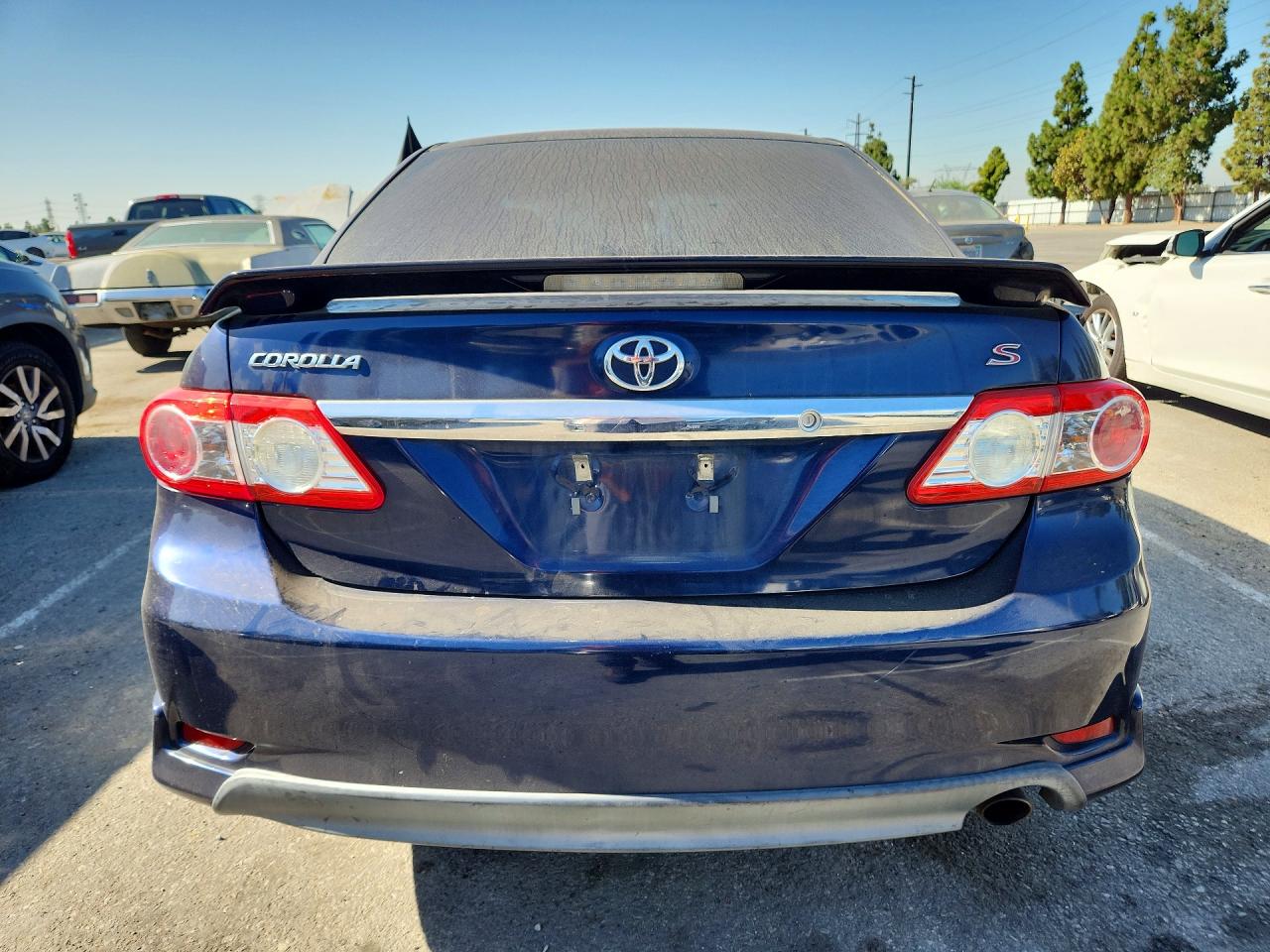 2012 Toyota Corolla S Blue vin: 5YFBU4EE0CP052456