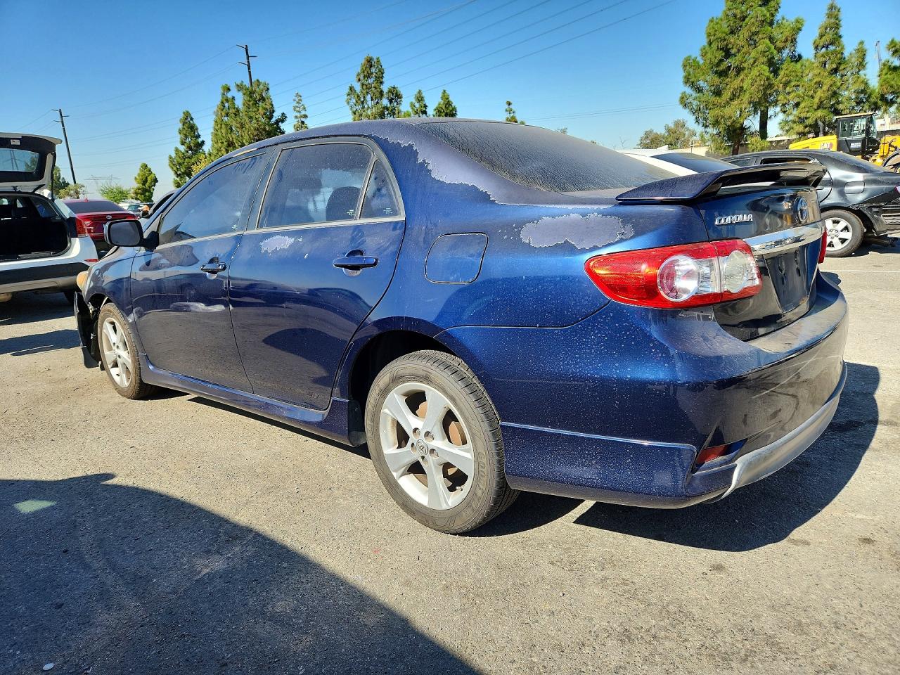 2012 Toyota Corolla S Blue vin: 5YFBU4EE0CP052456