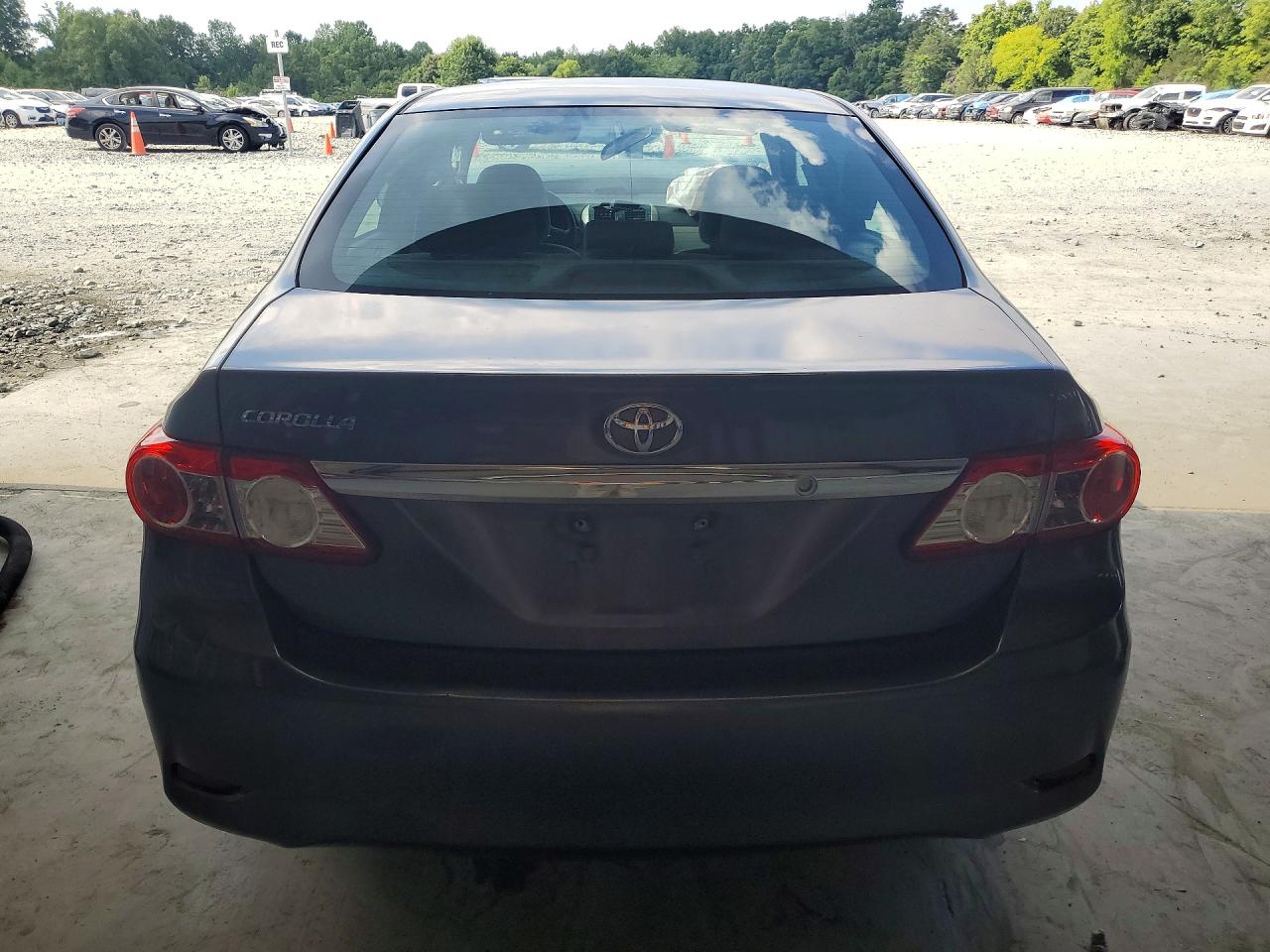 2013 Toyota Corolla L Gray vin: 5YFBU4EE0DP075527