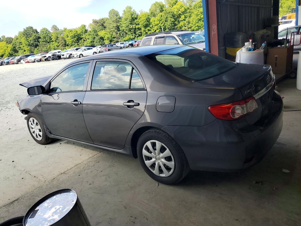 2013 Toyota Corolla L Gray vin: 5YFBU4EE0DP075527