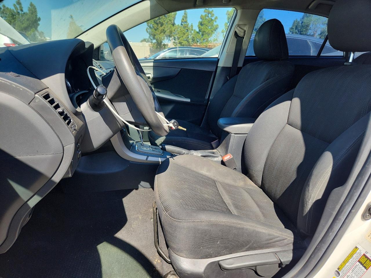 2013 Toyota Corolla S White vin: 5YFBU4EE0DP094059