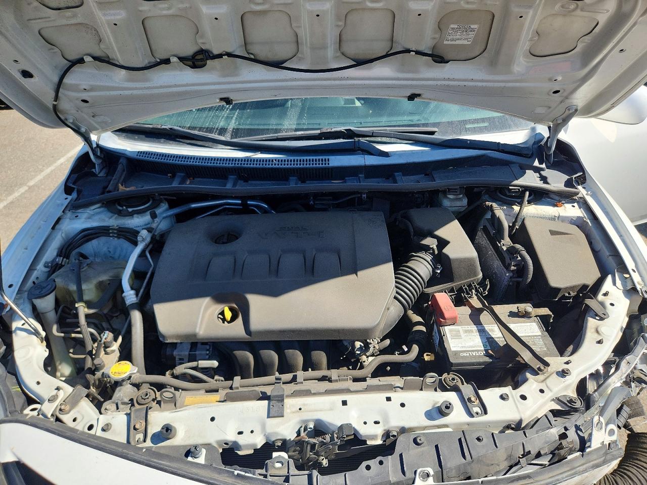2013 Toyota Corolla S White vin: 5YFBU4EE0DP094059