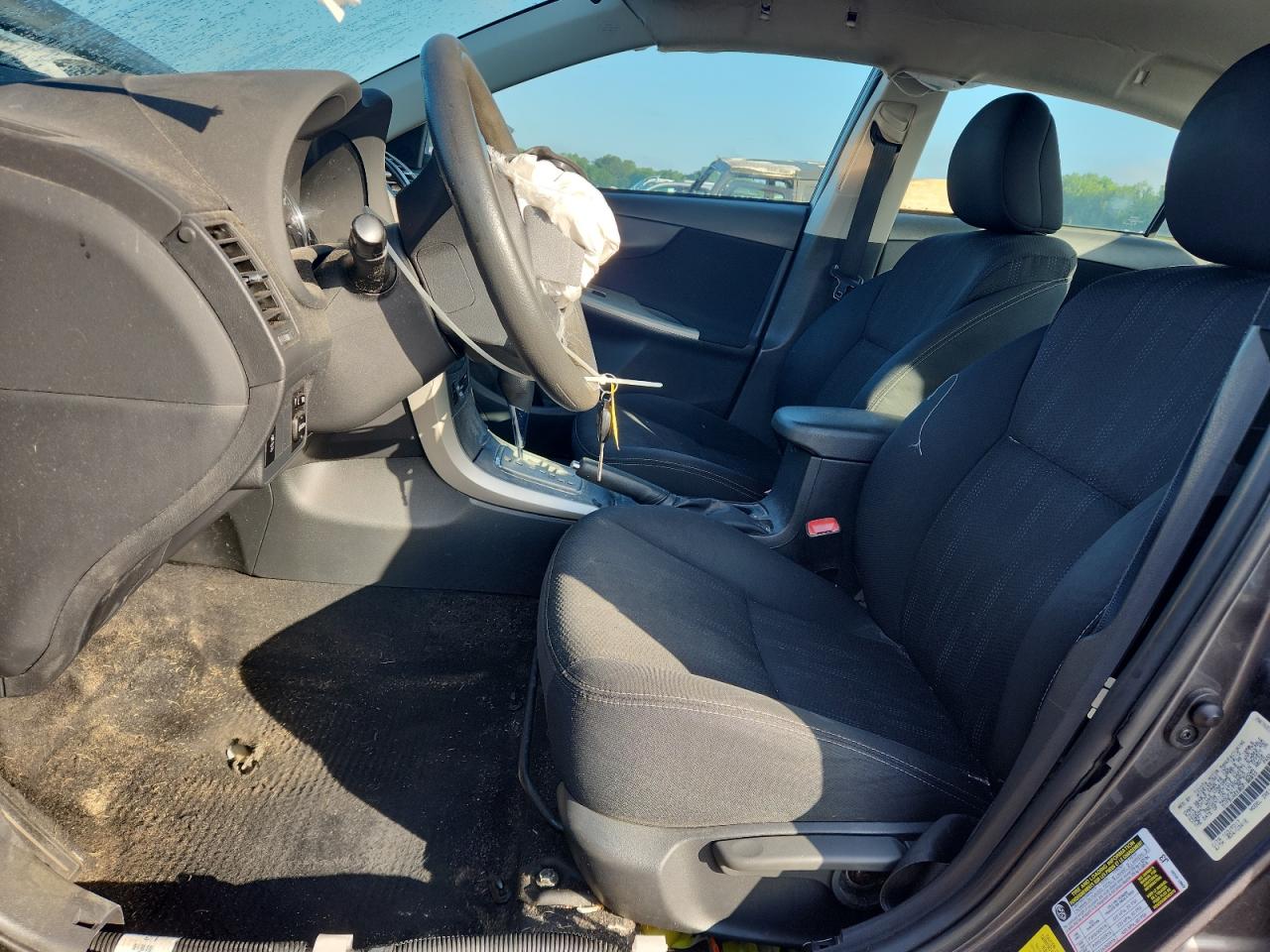 2013 Toyota Corolla S Серый vin: 5YFBU4EE0DP106033