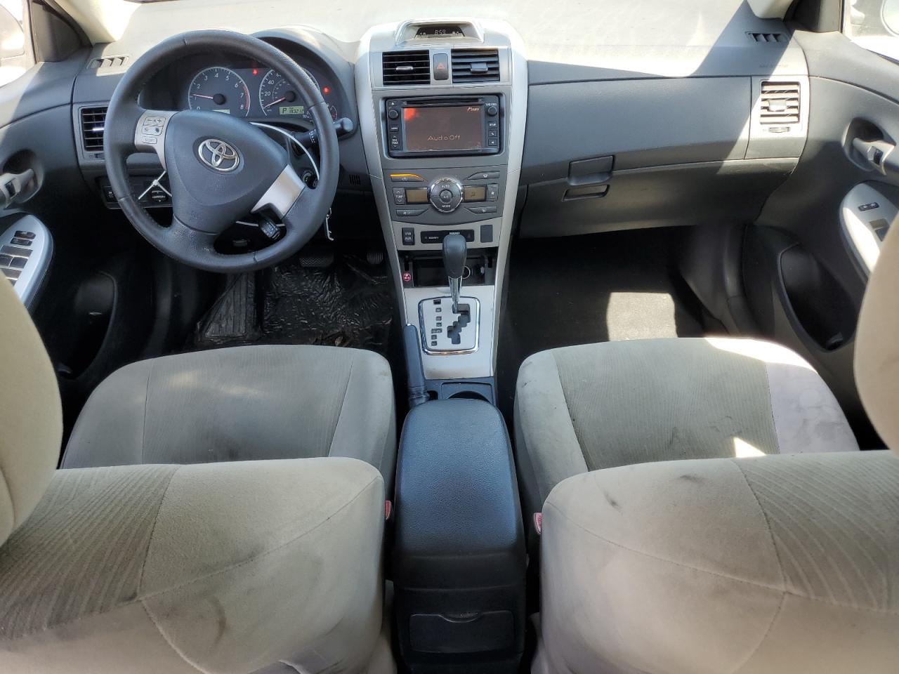 2013 Toyota Corolla Base Black vin: 5YFBU4EE0DP106808