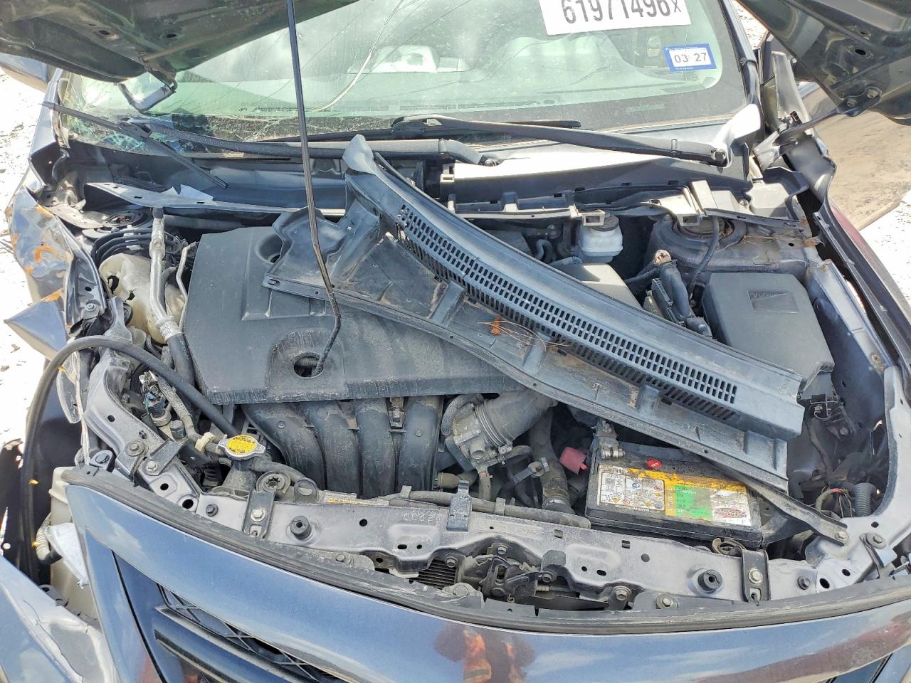 2013 Toyota Corolla L Серый vin: 5YFBU4EE0DP109496
