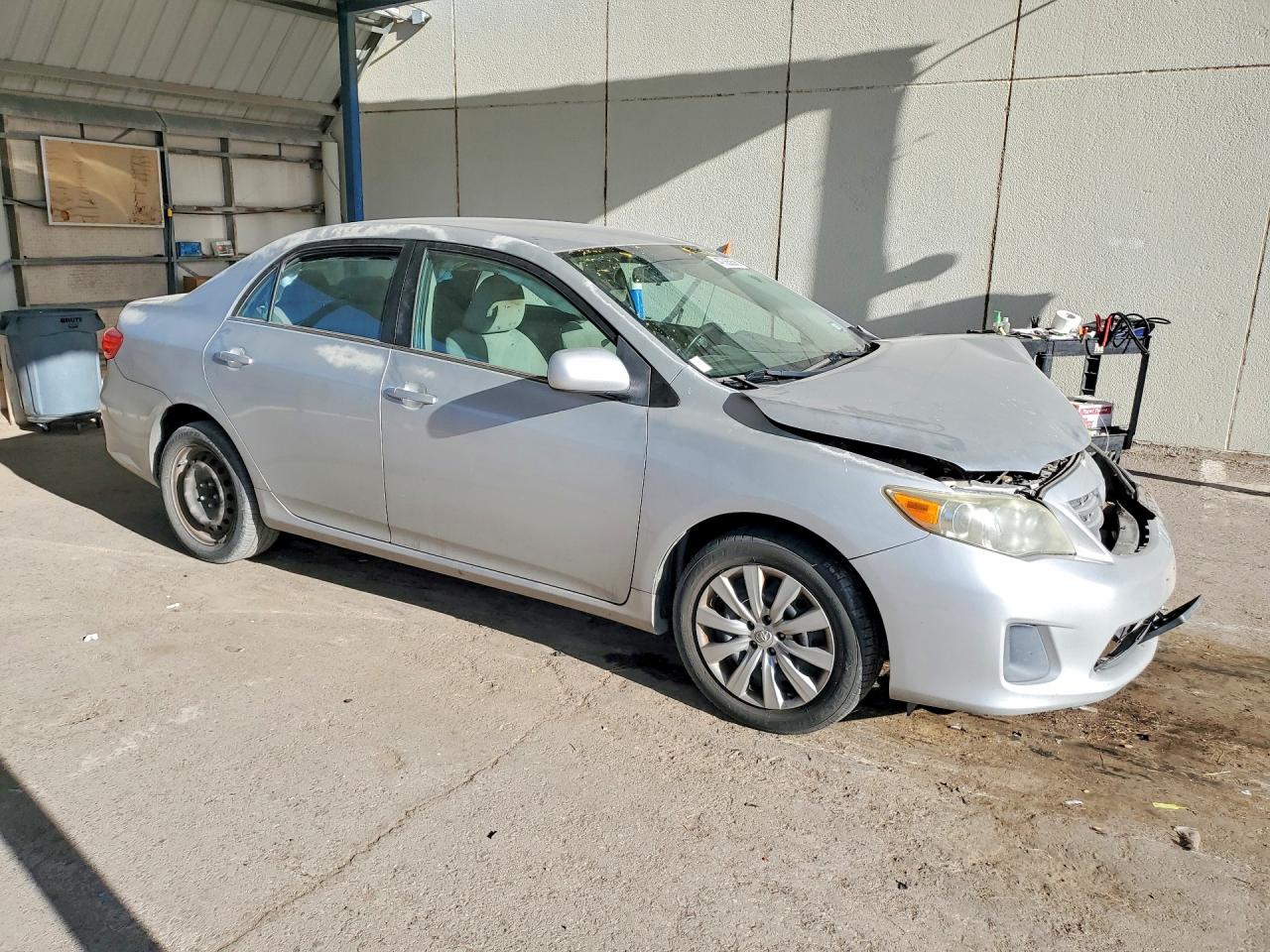 2013 Toyota Corolla Le Серебряный vin: 5YFBU4EE0DP112091