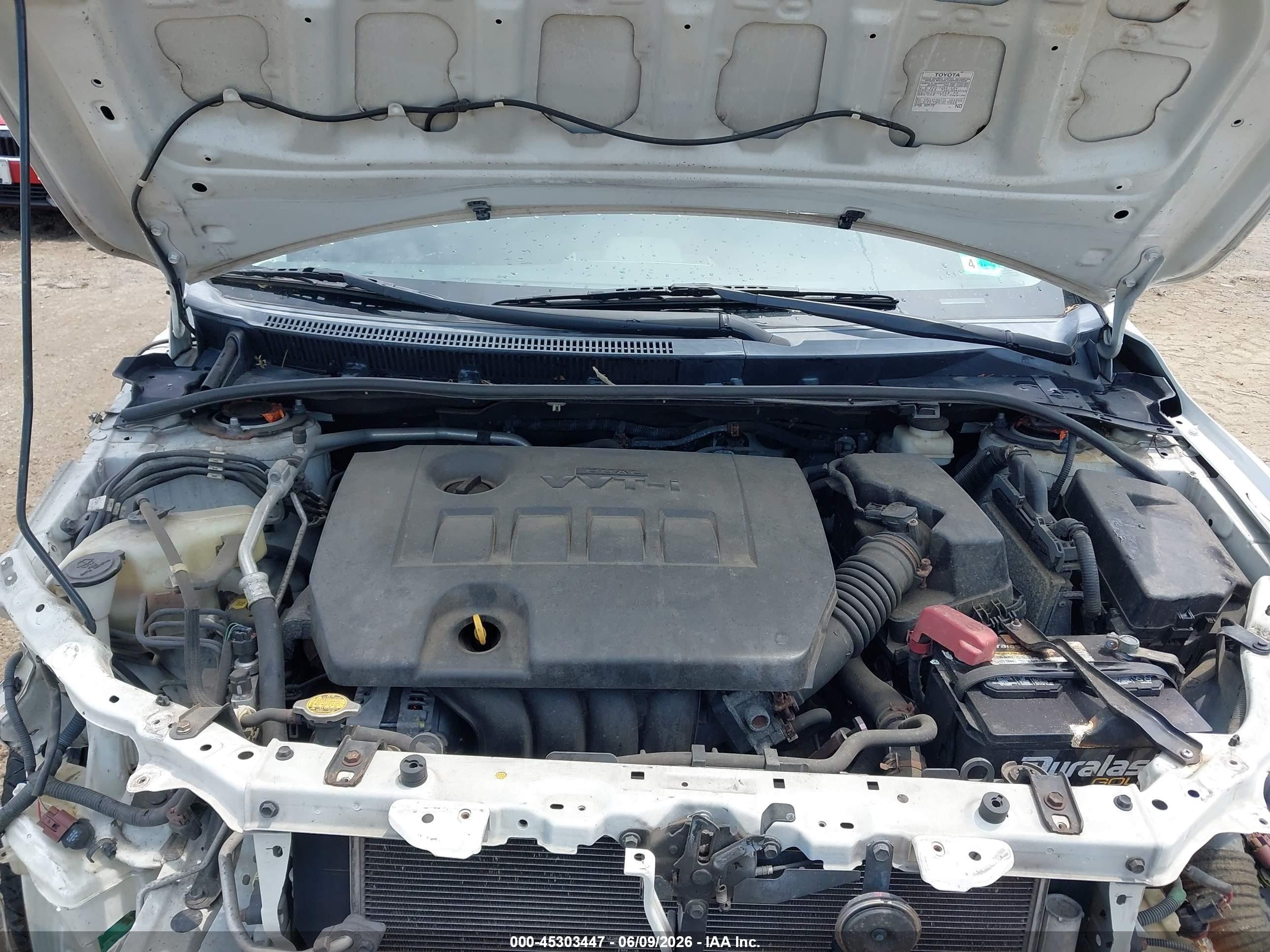 2013 Toyota Corolla S White vin: 5YFBU4EE0DP112849