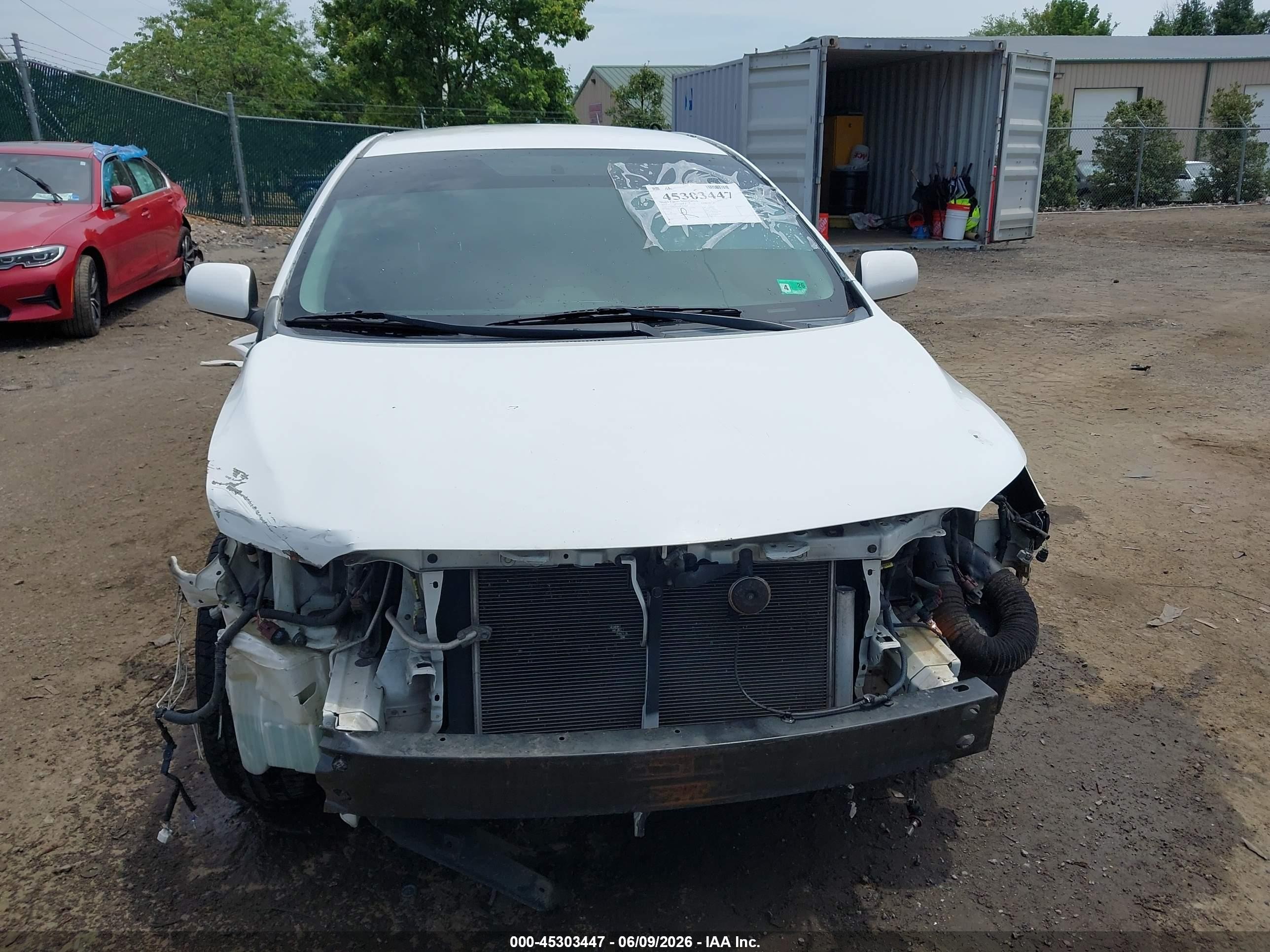 2013 Toyota Corolla S White vin: 5YFBU4EE0DP112849