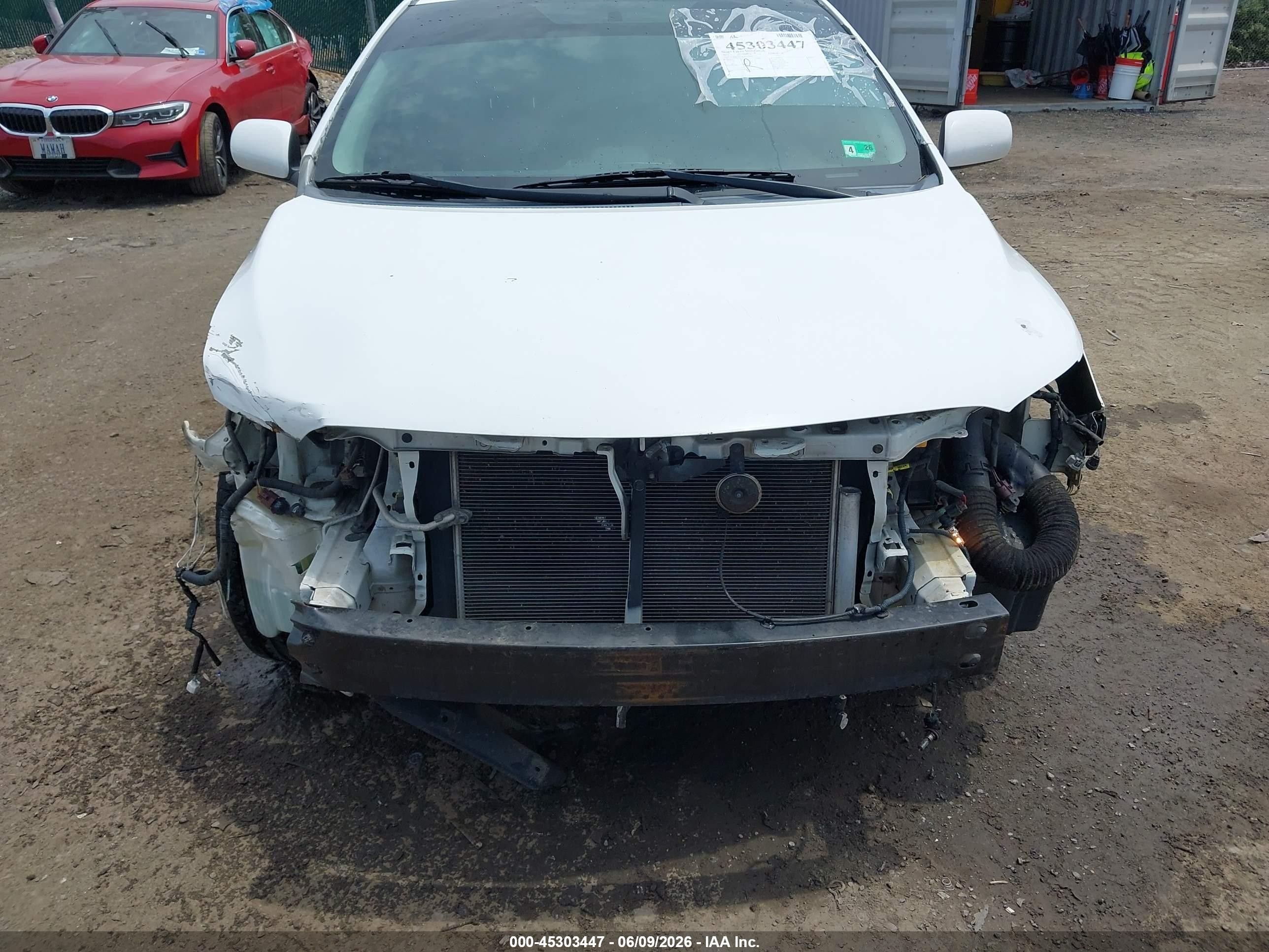 2013 Toyota Corolla S White vin: 5YFBU4EE0DP112849