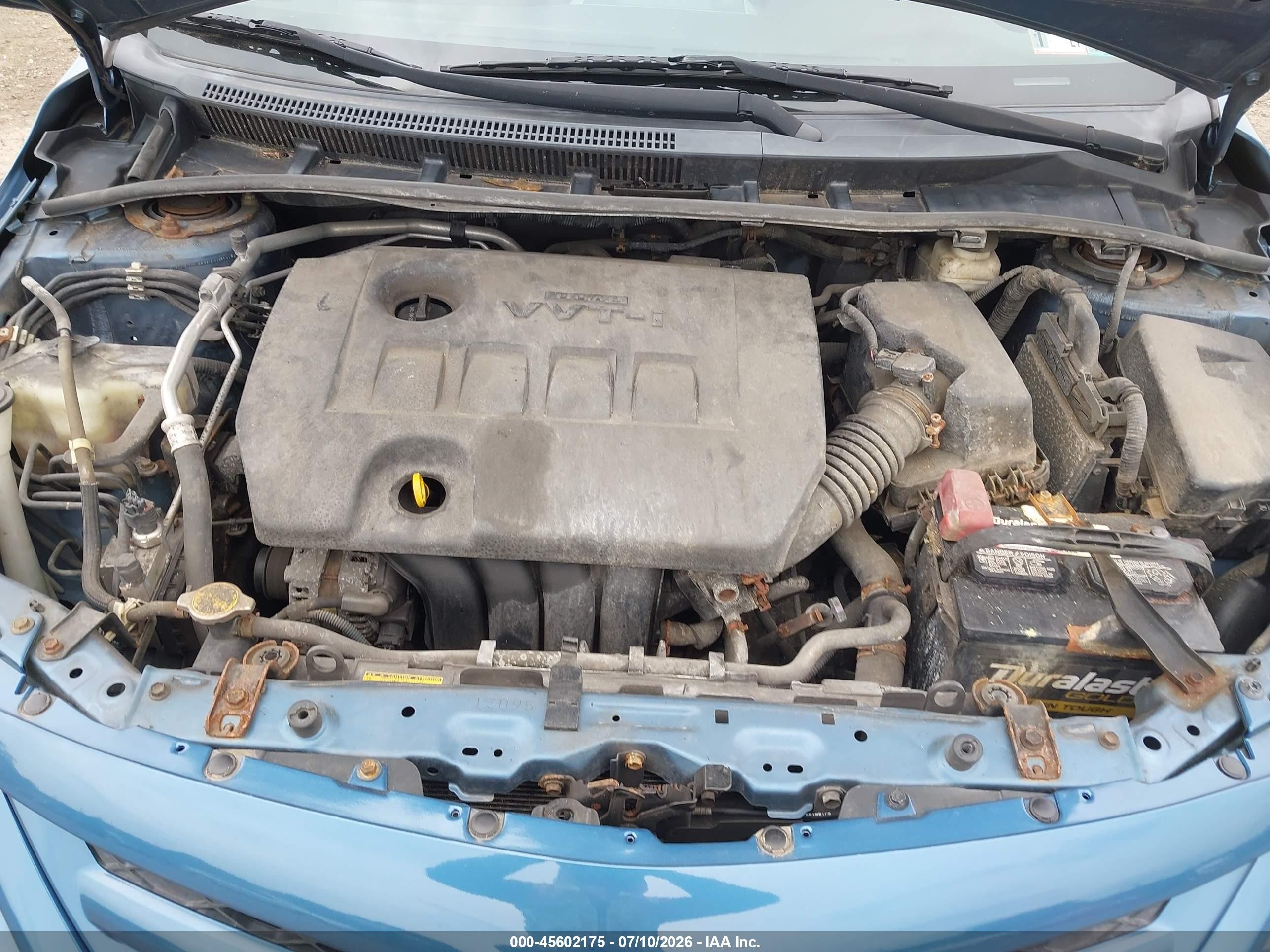 2013 Toyota Corolla S Синий vin: 5YFBU4EE0DP113967