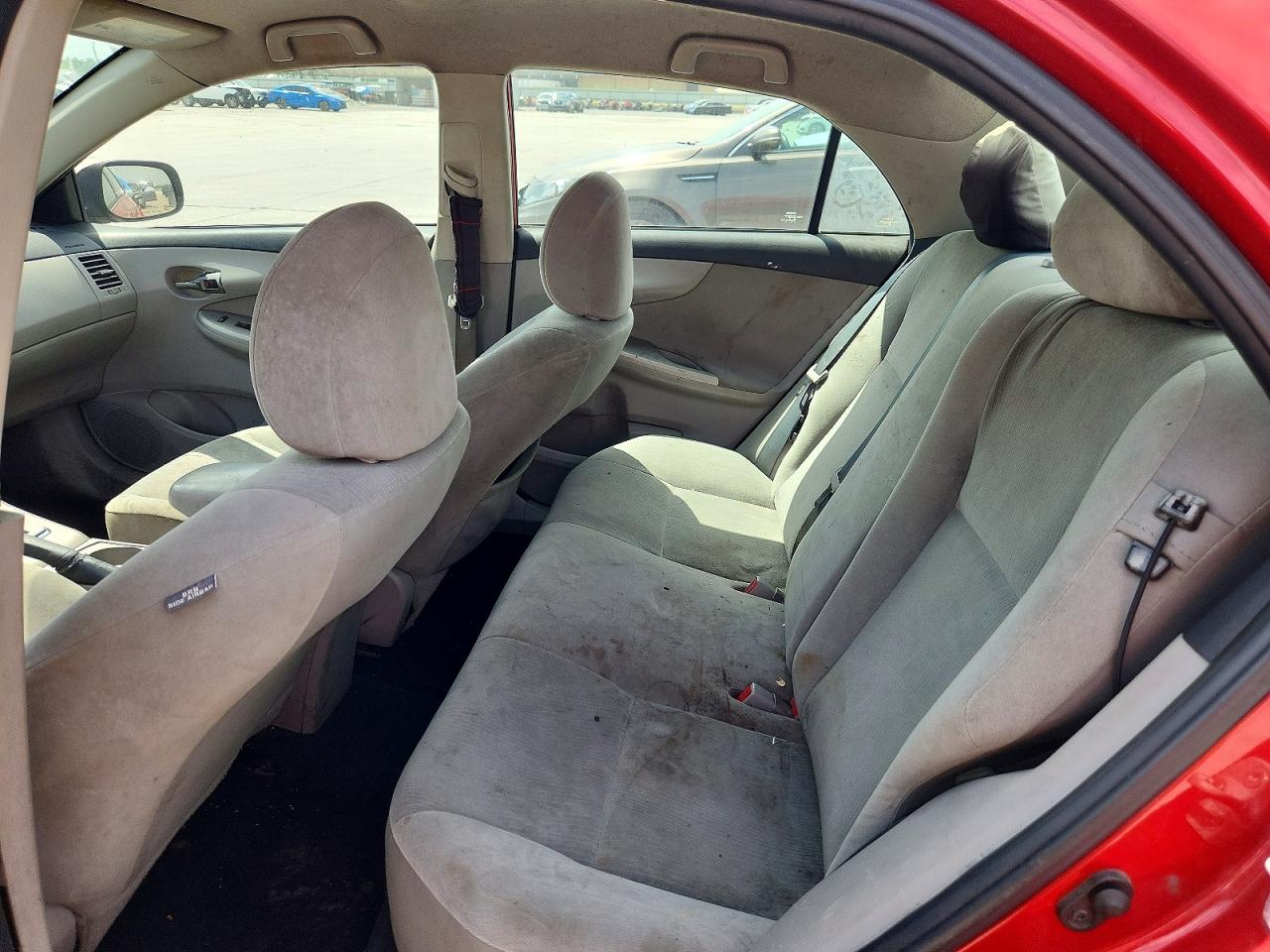 2013 Toyota Corolla Le Red vin: 5YFBU4EE0DP128484