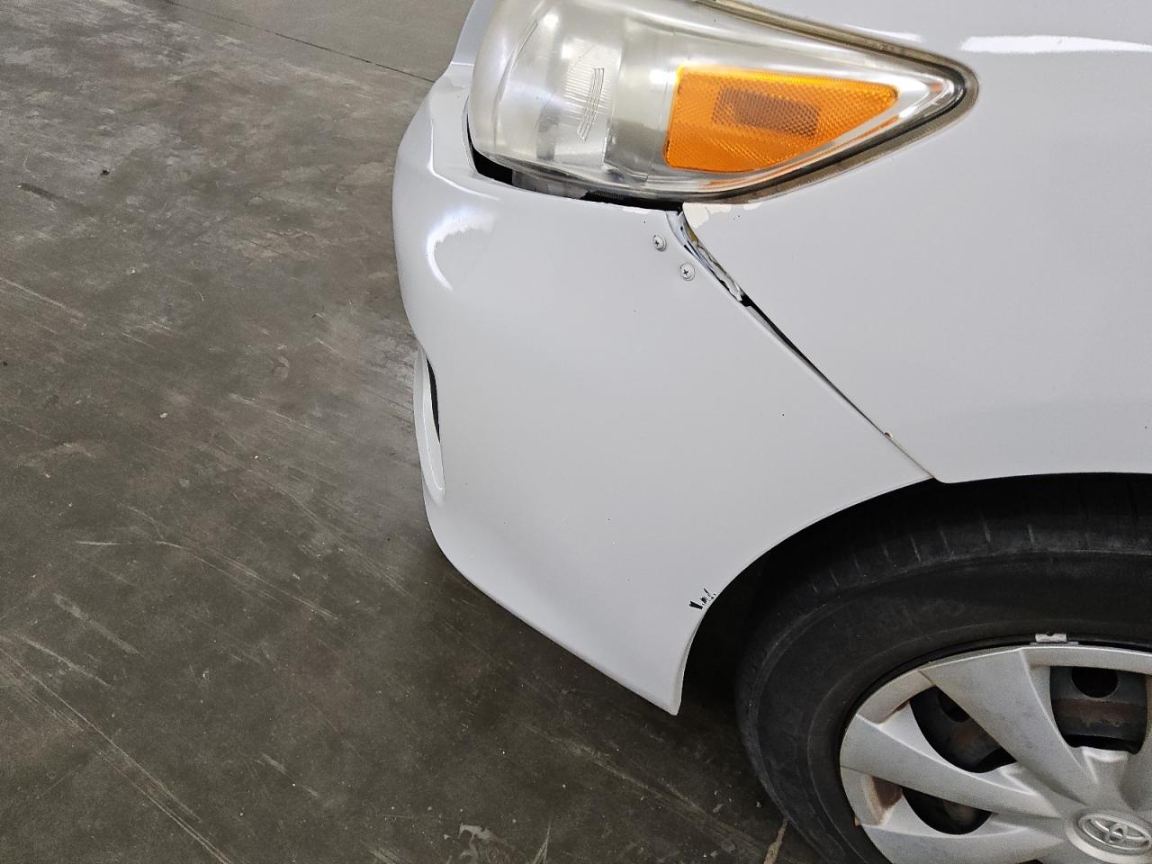 2013 Toyota Corolla L Gray vin: 5YFBU4EE0DP133054 Damage: Front Bumper, Broken, Replacement Required