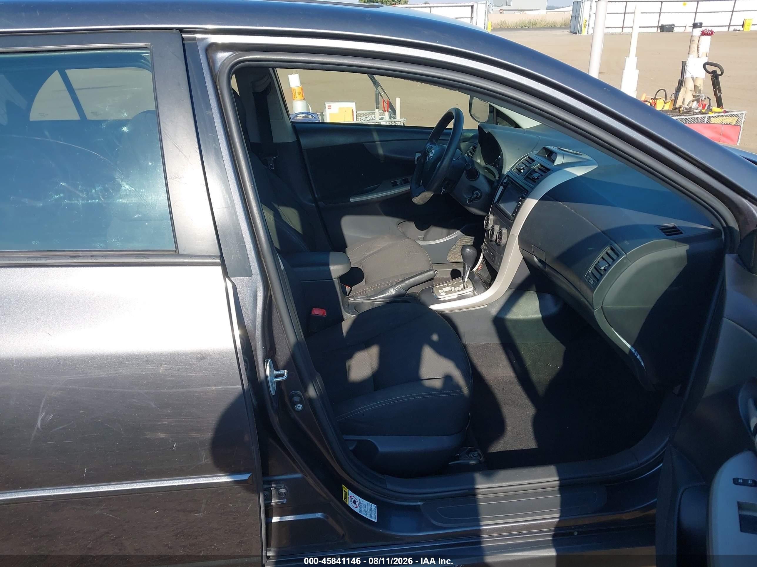 2013 Toyota Corolla S Серый vin: 5YFBU4EE0DP137959
