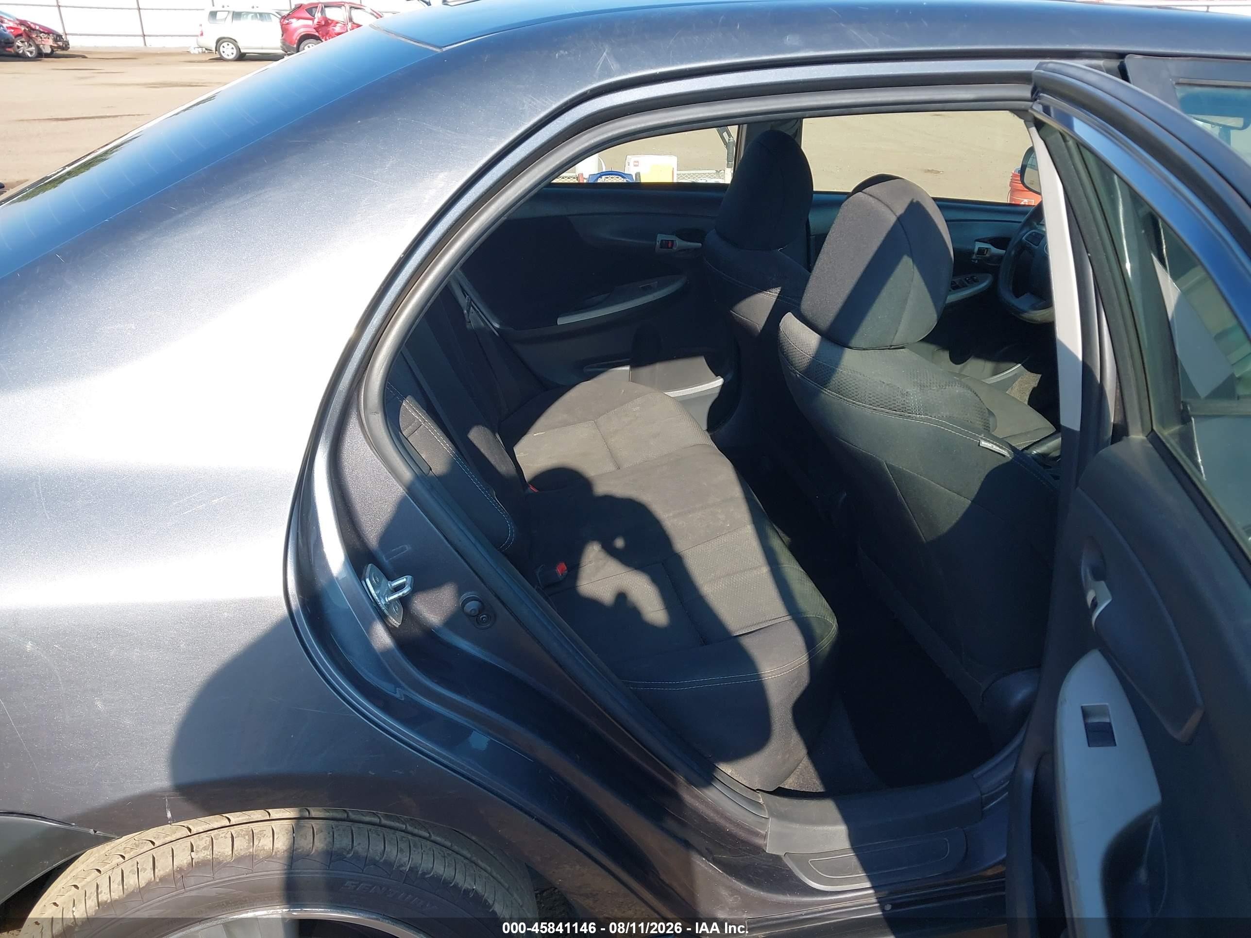 2013 Toyota Corolla S Серый vin: 5YFBU4EE0DP137959