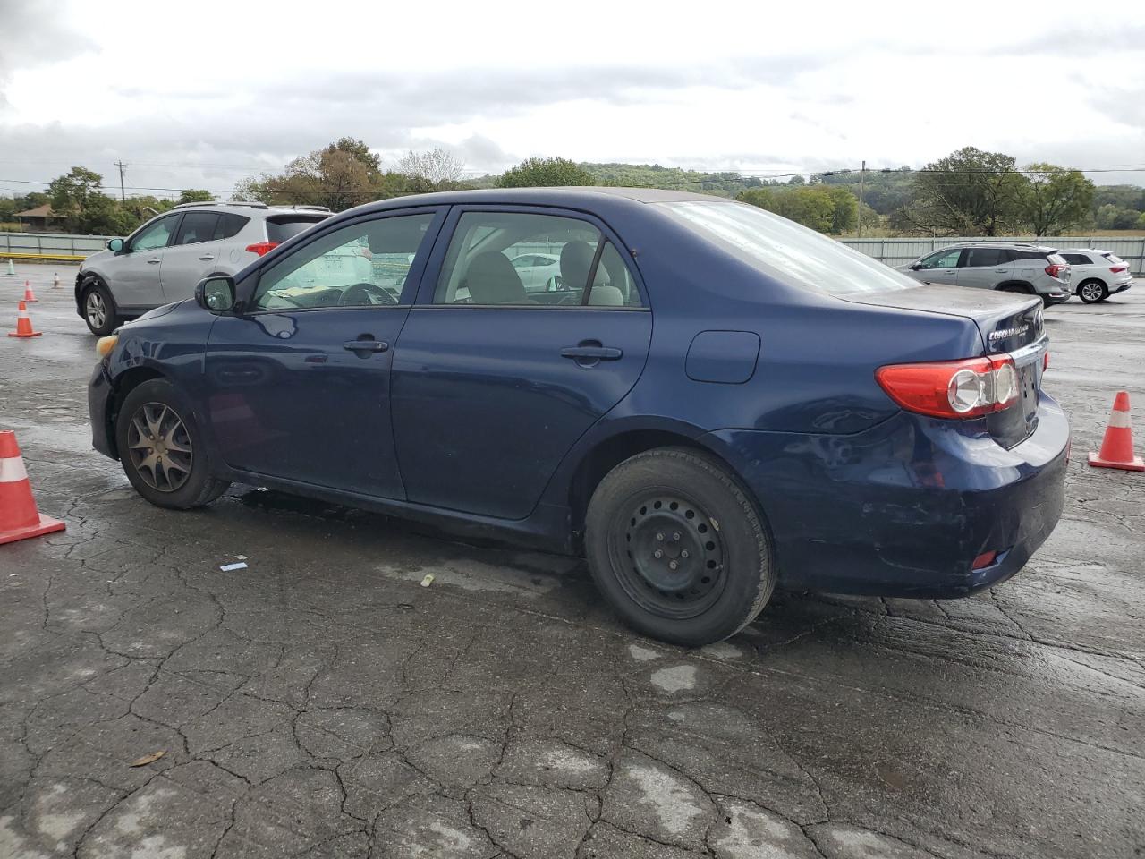 2013 Toyota Corolla L Синий vin: 5YFBU4EE0DP145771
