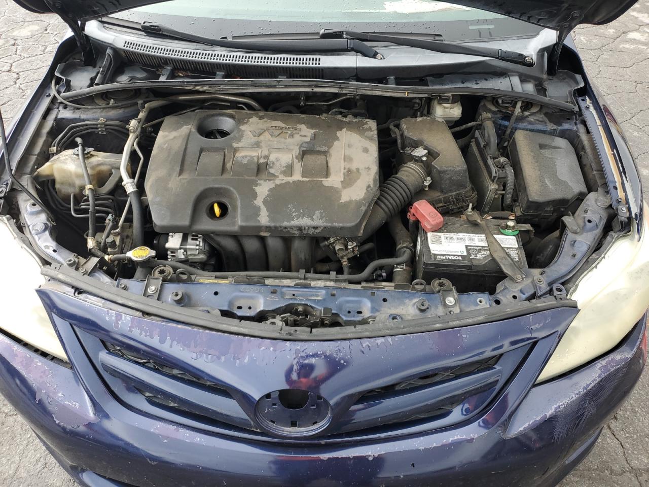 2013 Toyota Corolla L Синий vin: 5YFBU4EE0DP145771