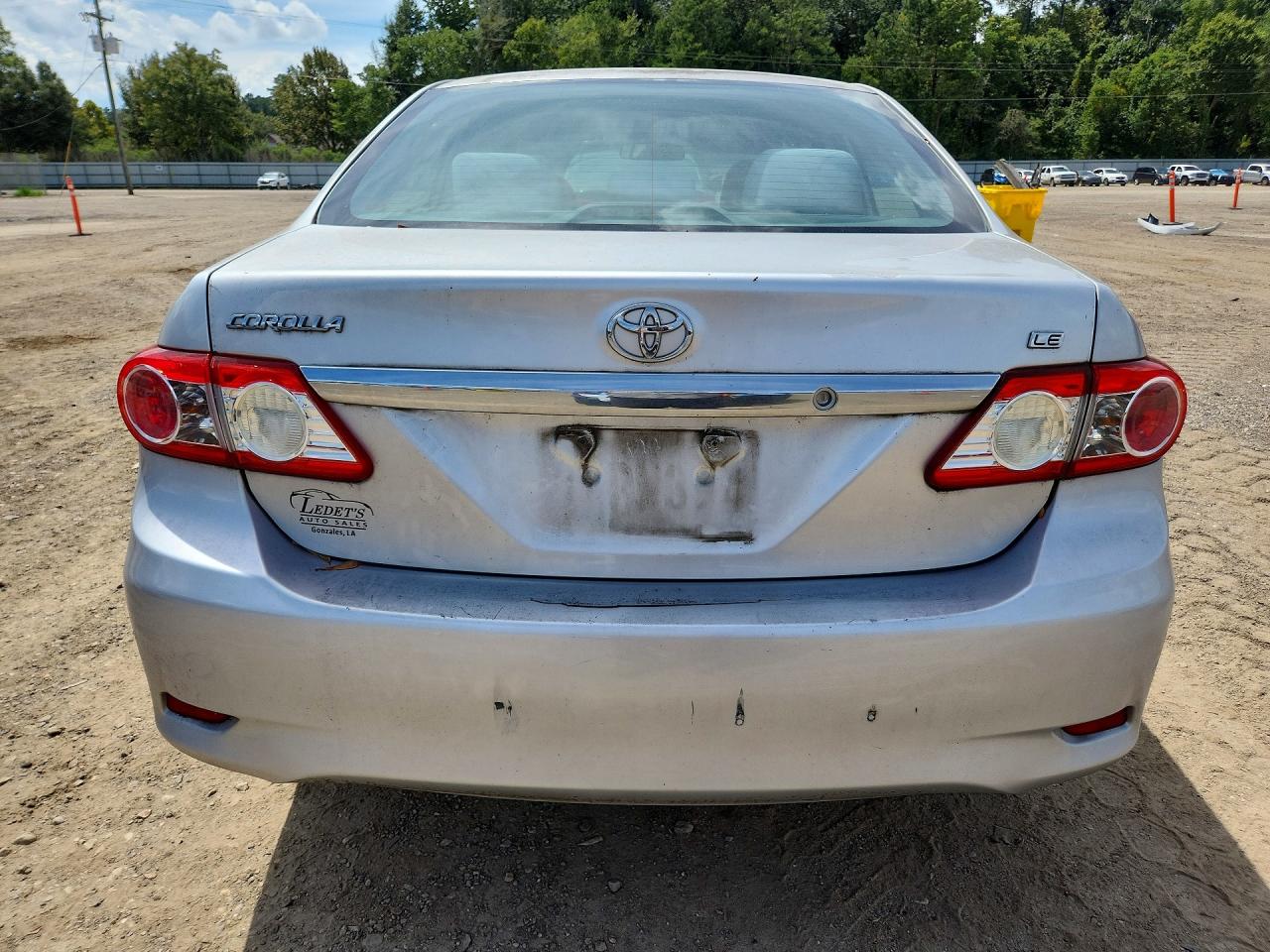 2013 Toyota Corolla Le Silver vin: 5YFBU4EE0DP172050