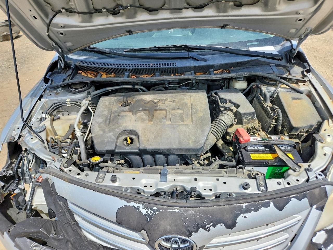 2013 Toyota Corolla Le Silver vin: 5YFBU4EE0DP172050