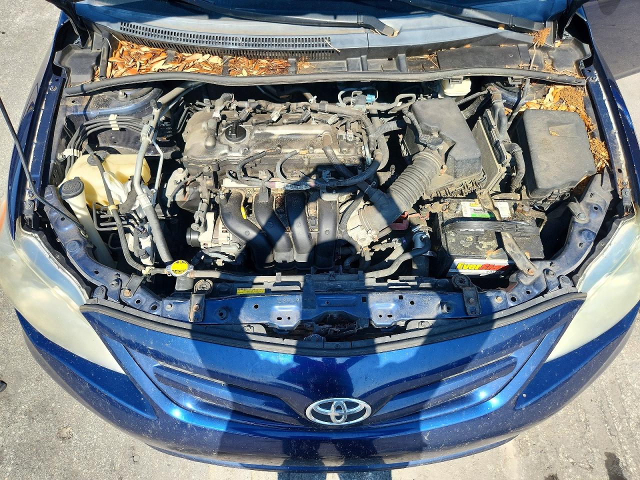 2013 Toyota Corolla L Blue vin: 5YFBU4EE0DP173733