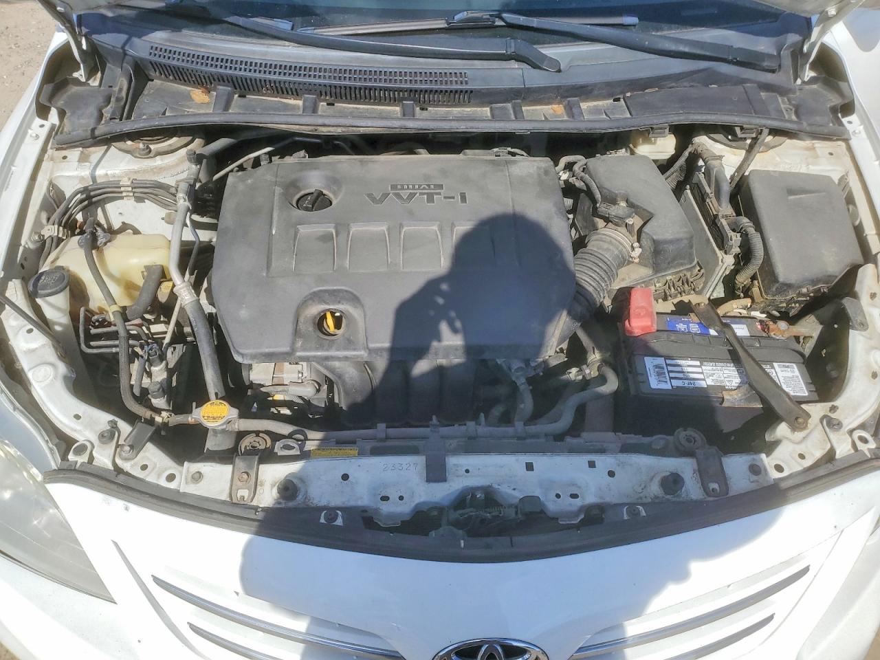 2013 Toyota Corolla Le Белый vin: 5YFBU4EE0DP174140