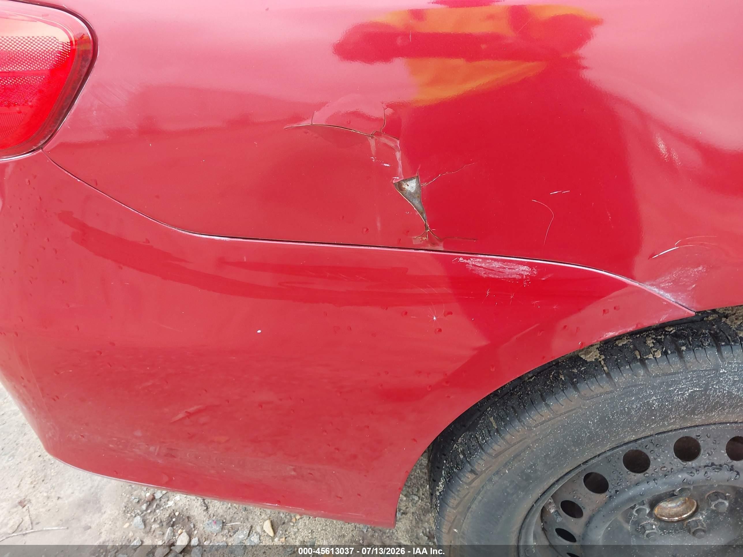 2013 Toyota Corolla L Red vin: 5YFBU4EE0DP179161