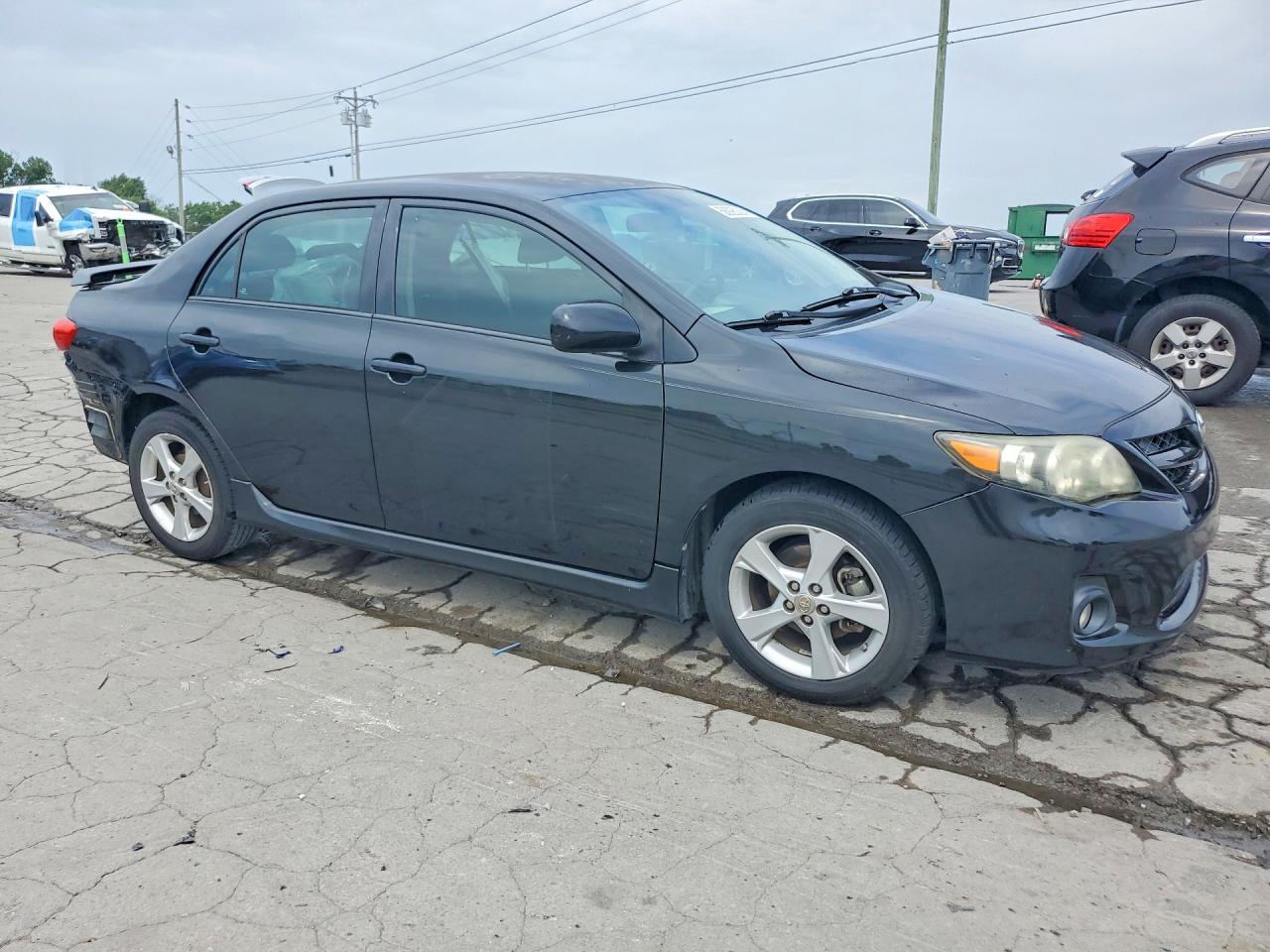 2013 Toyota Corolla S Черный vin: 5YFBU4EE0DP185560
