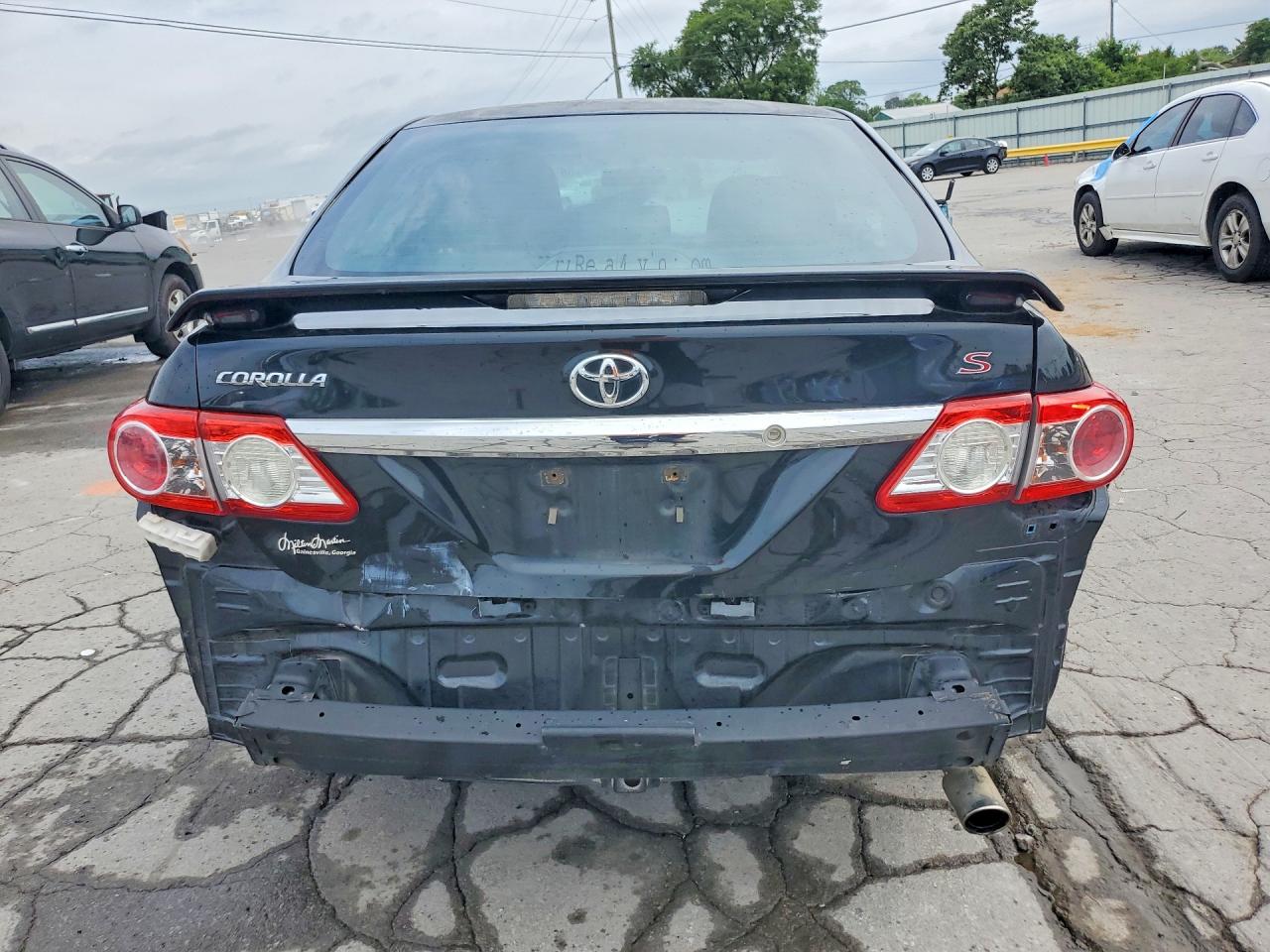 2013 Toyota Corolla S Черный vin: 5YFBU4EE0DP185560